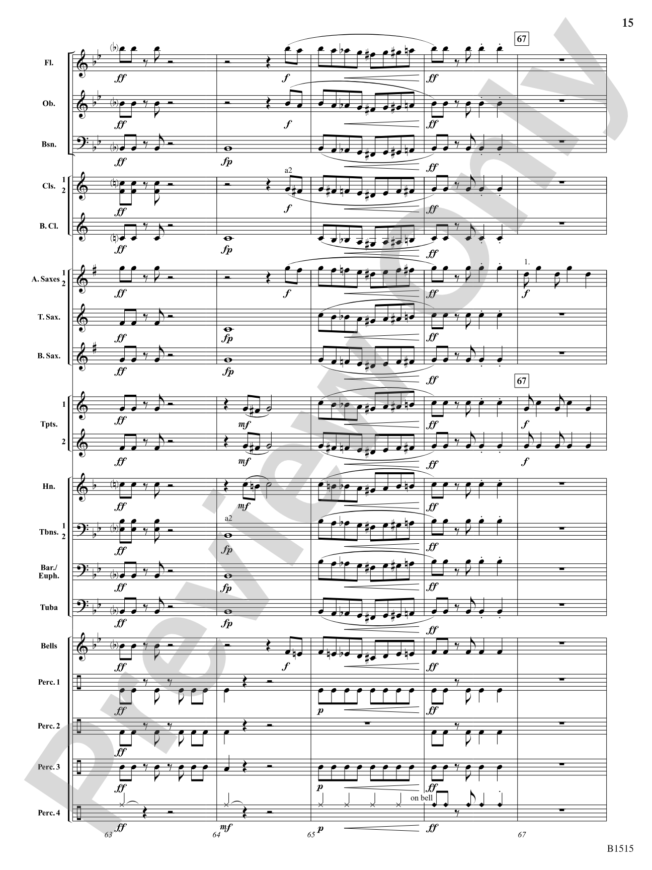 Dancing Snakes: Concert Band Conductor Score & Parts