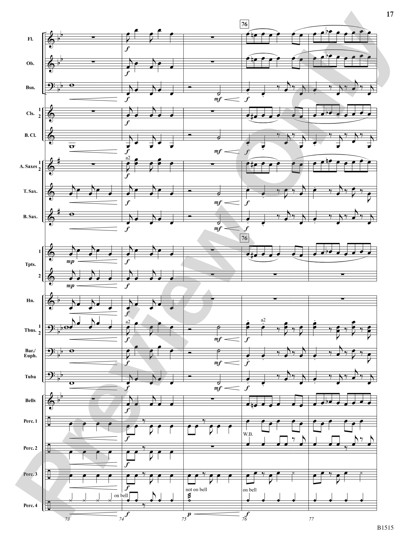 Dancing Snakes: Concert Band Conductor Score & Parts