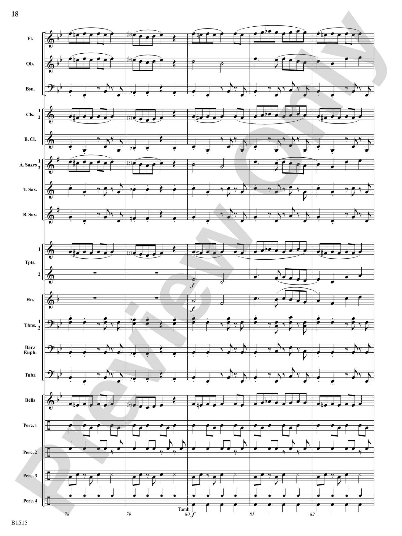 Dancing Snakes: Concert Band Conductor Score & Parts