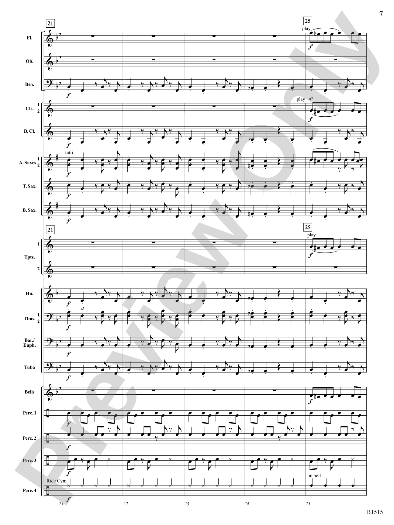 Dancing Snakes: Concert Band Conductor Score & Parts