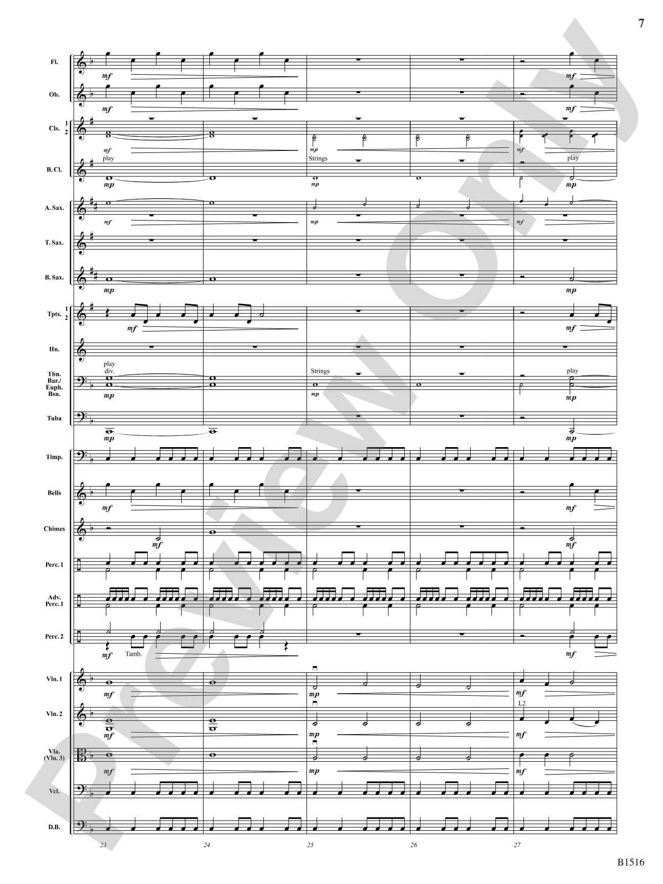 Fanfare and Fireworks: Concert Band Conductor Score & Parts