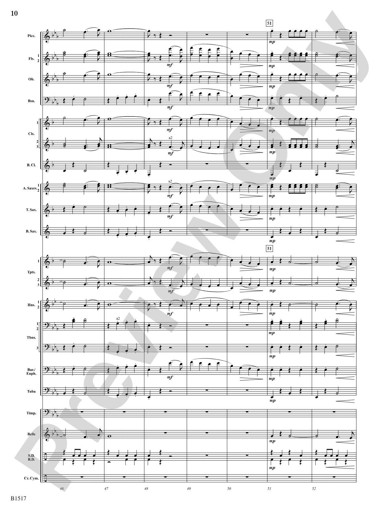Master of the March: Concert Band Conductor Score & Parts