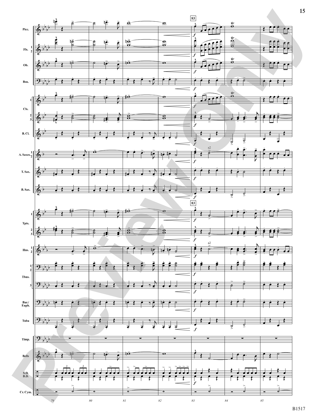 Master of the March: Concert Band Conductor Score & Parts