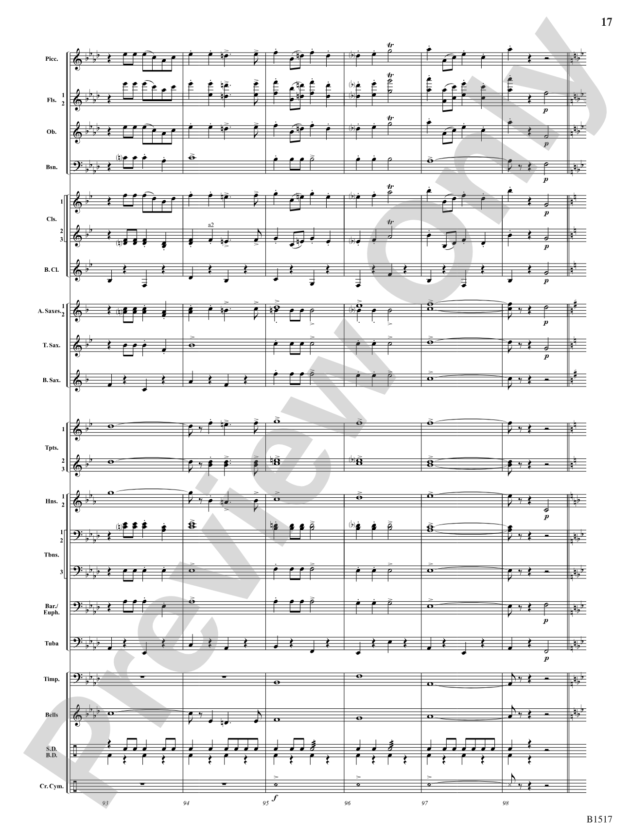 Master of the March: Concert Band Conductor Score & Parts