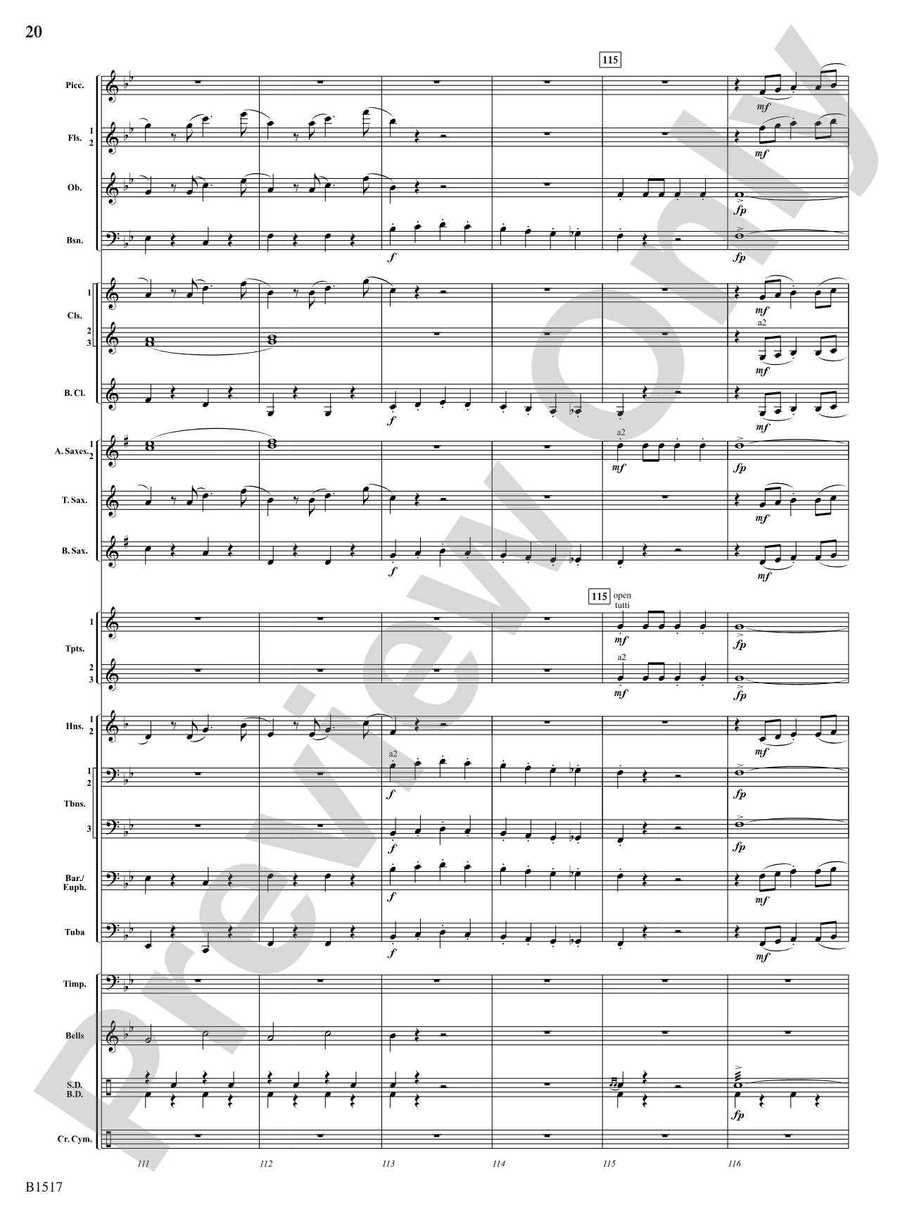 Master of the March: Concert Band Conductor Score & Parts