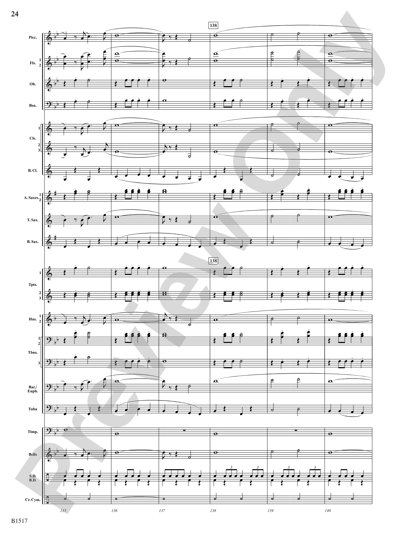 Master of the March: Concert Band Conductor Score & Parts