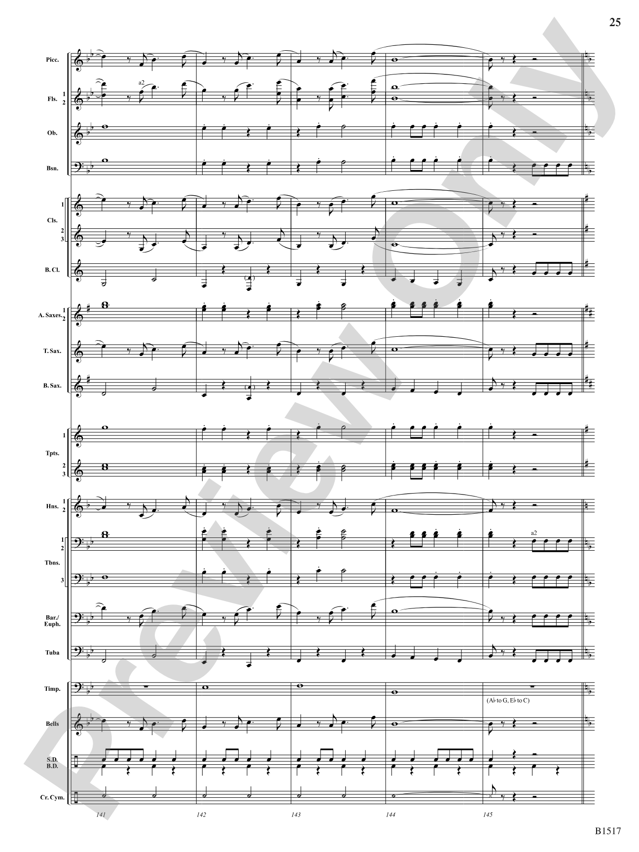 Master of the March: Concert Band Conductor Score & Parts