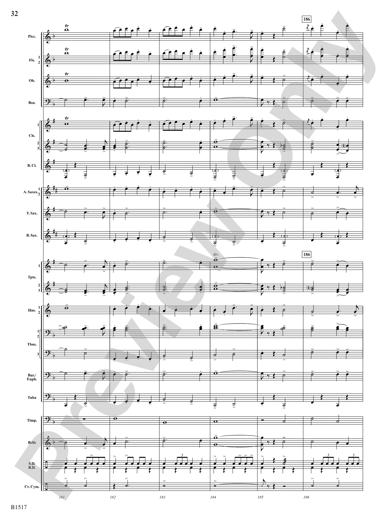 Master of the March: Concert Band Conductor Score & Parts
