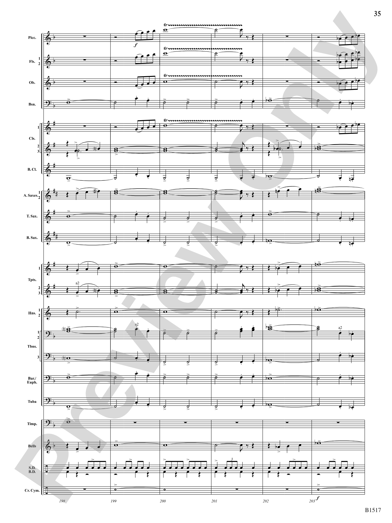 Master of the March: Concert Band Conductor Score & Parts