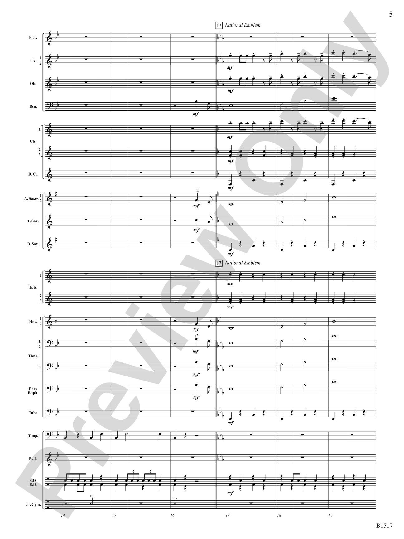 Master of the March: Concert Band Conductor Score & Parts