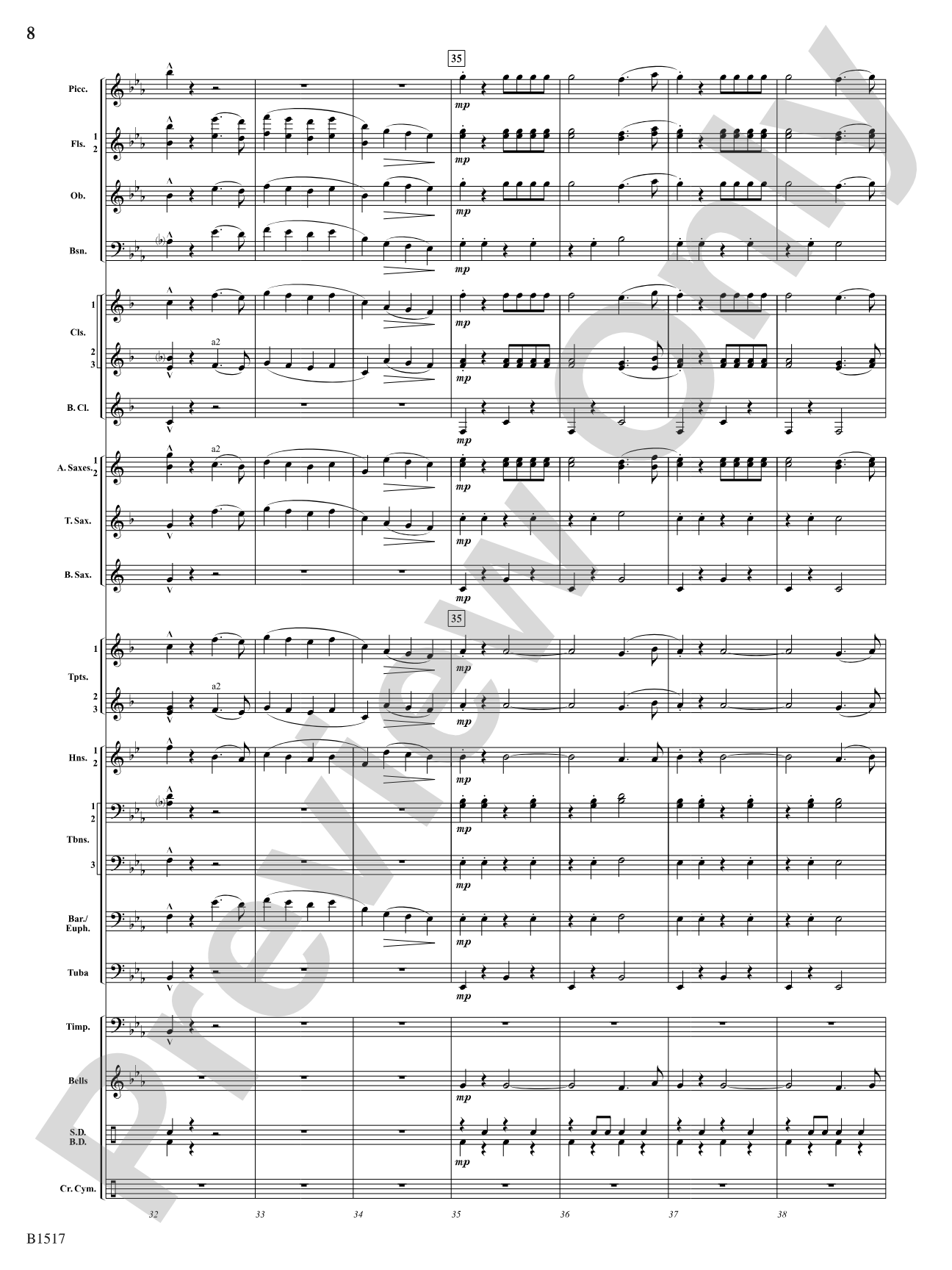 Master of the March: Concert Band Conductor Score & Parts
