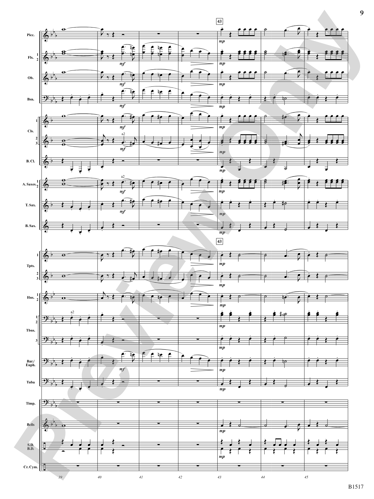 Master of the March: Concert Band Conductor Score & Parts