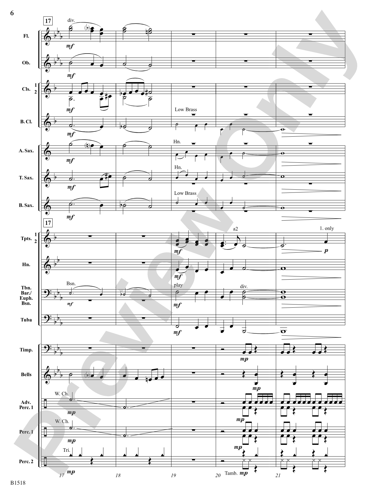 Hark!: Concert Band Conductor Score & Parts
