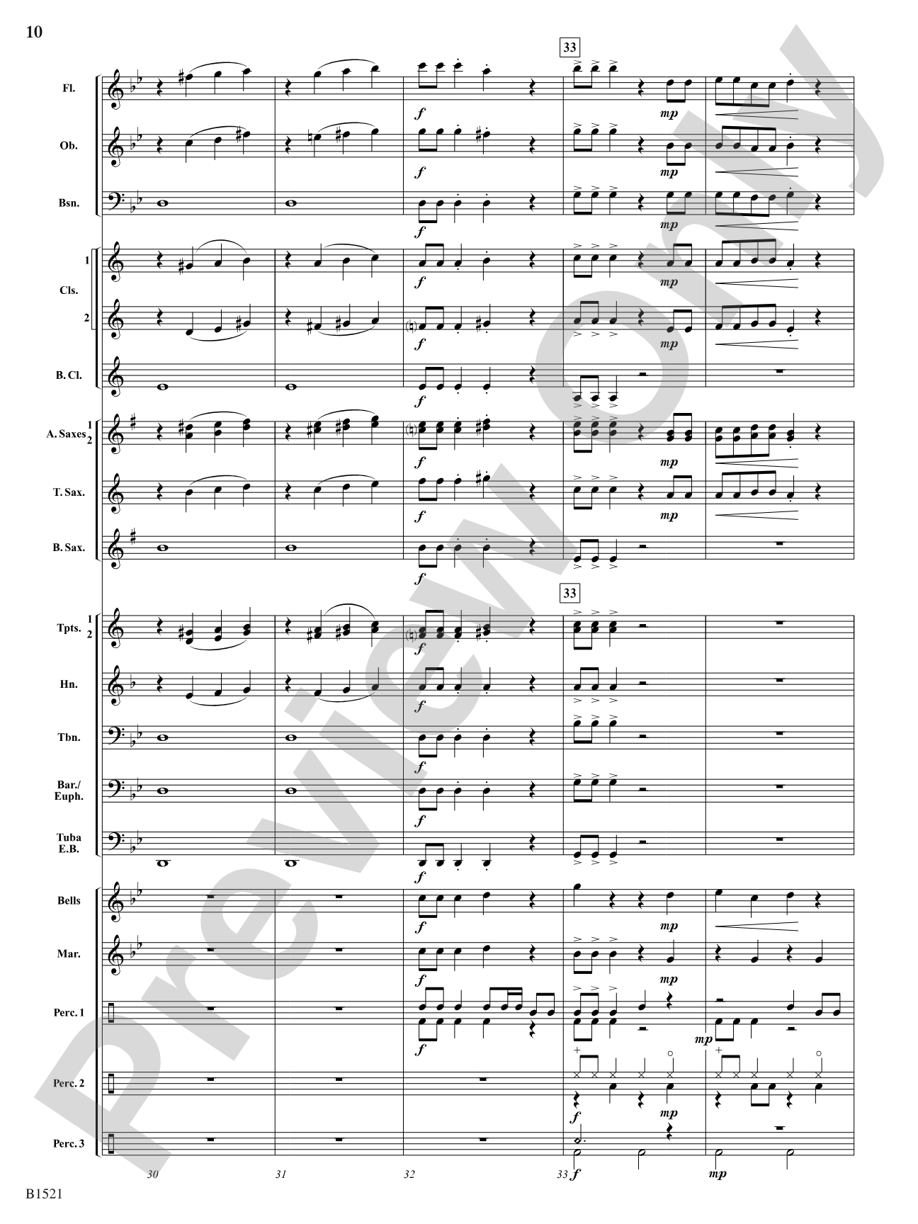 Sugar Plum Reggae: Concert Band Conductor Score & Parts