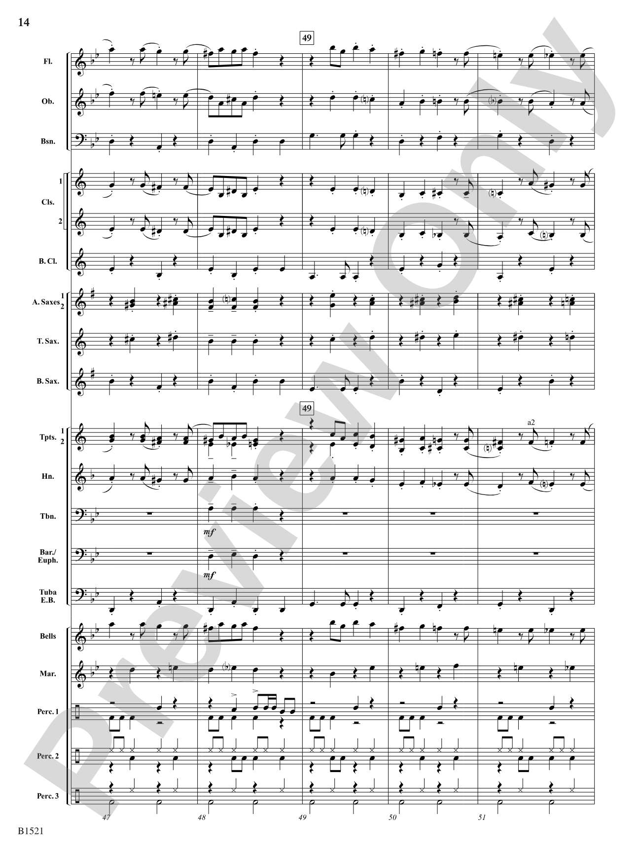 Sugar Plum Reggae: Concert Band Conductor Score & Parts