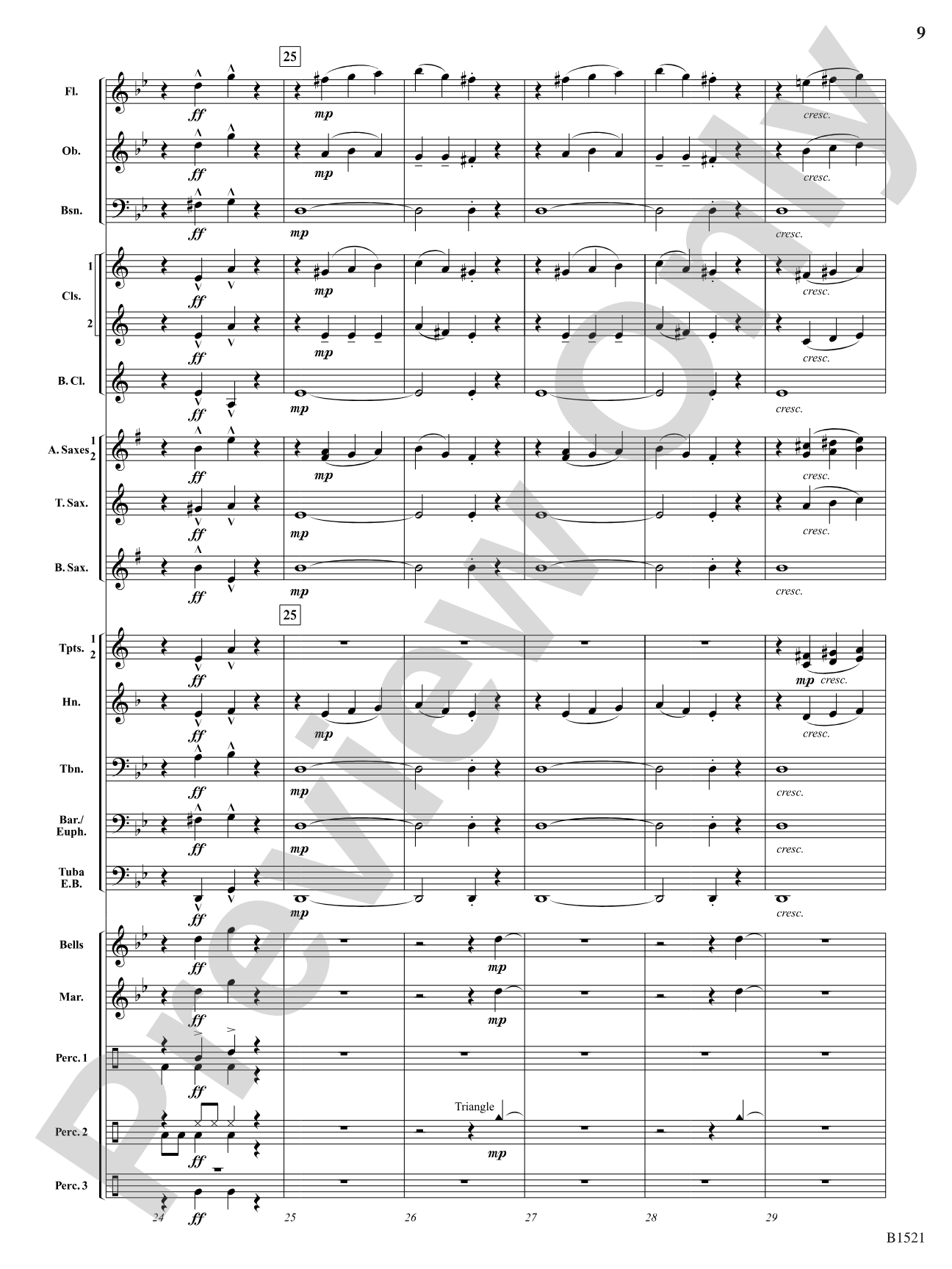 Sugar Plum Reggae: Concert Band Conductor Score & Parts