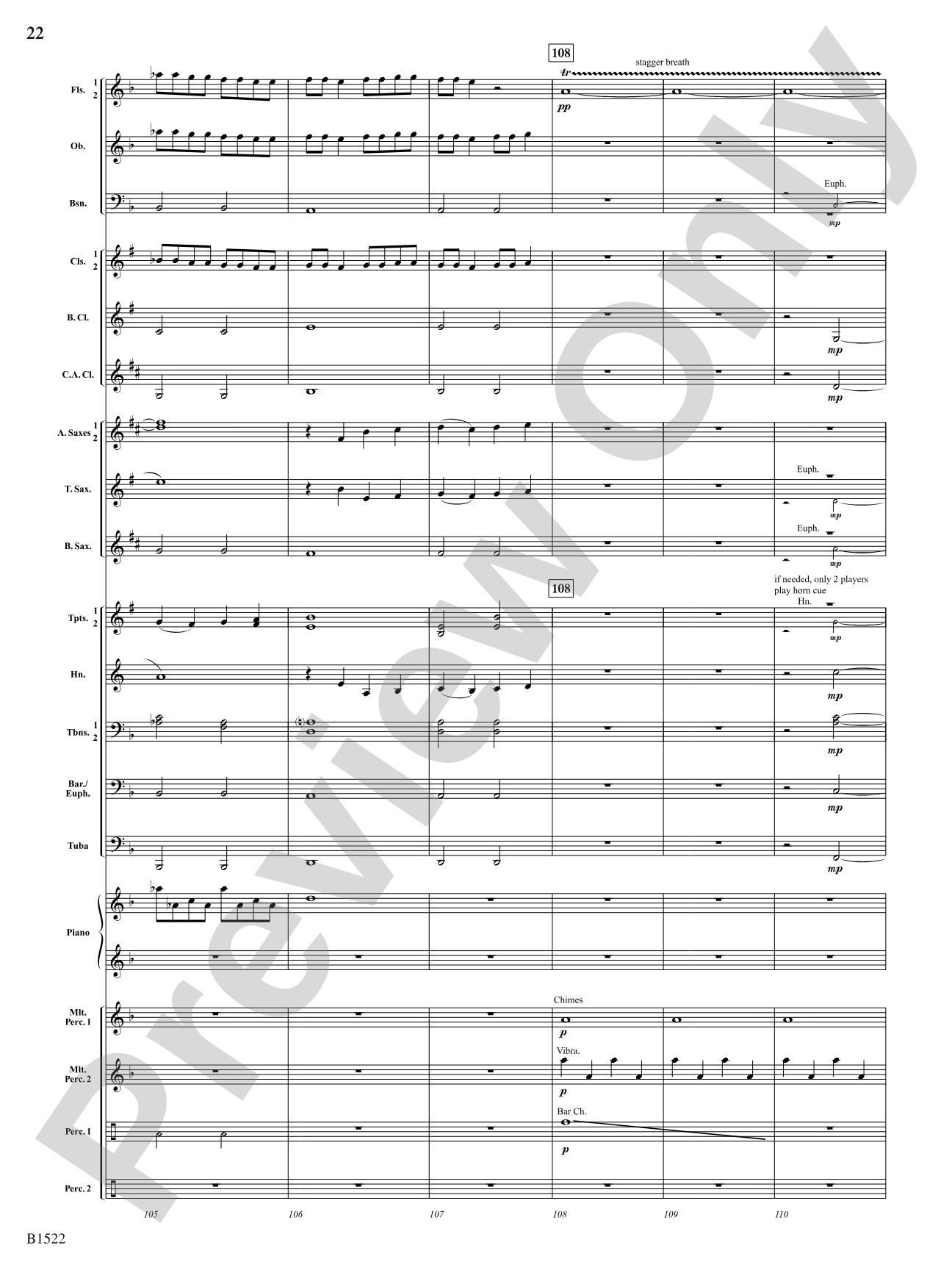 Hypnotic Fireflies: Concert Band Conductor Score & Parts