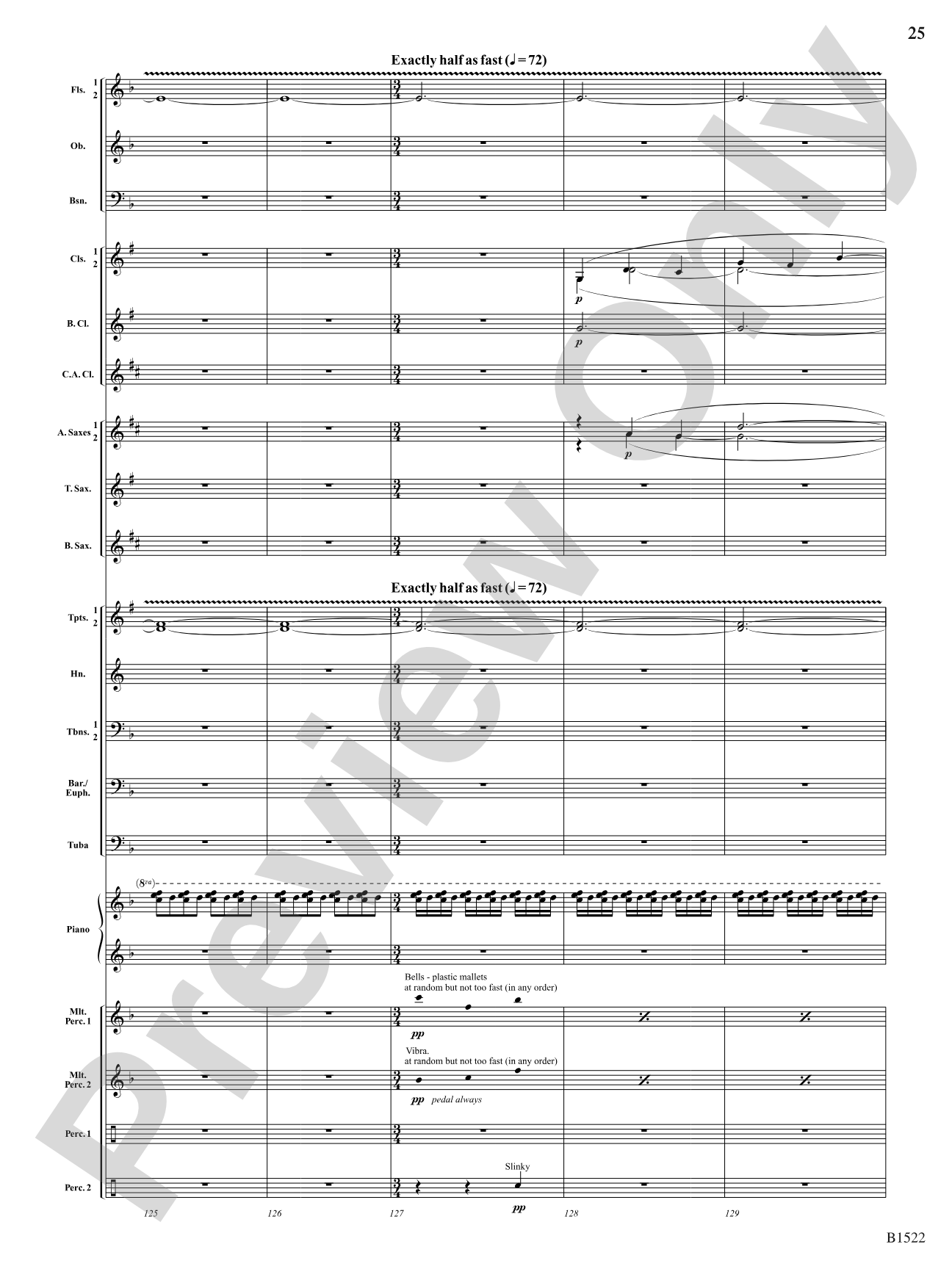 Hypnotic Fireflies: Concert Band Conductor Score & Parts