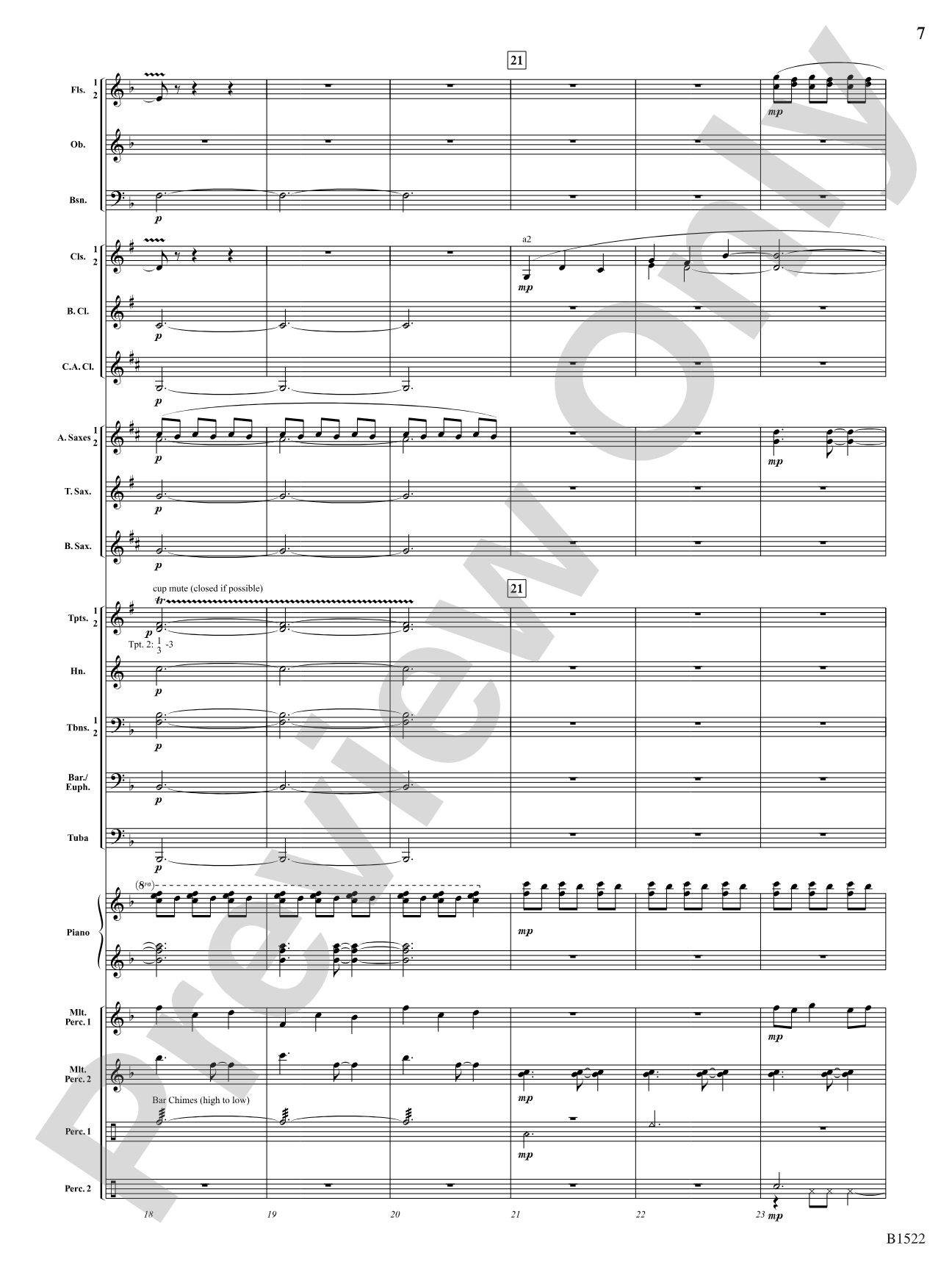 Hypnotic Fireflies: Concert Band Conductor Score & Parts