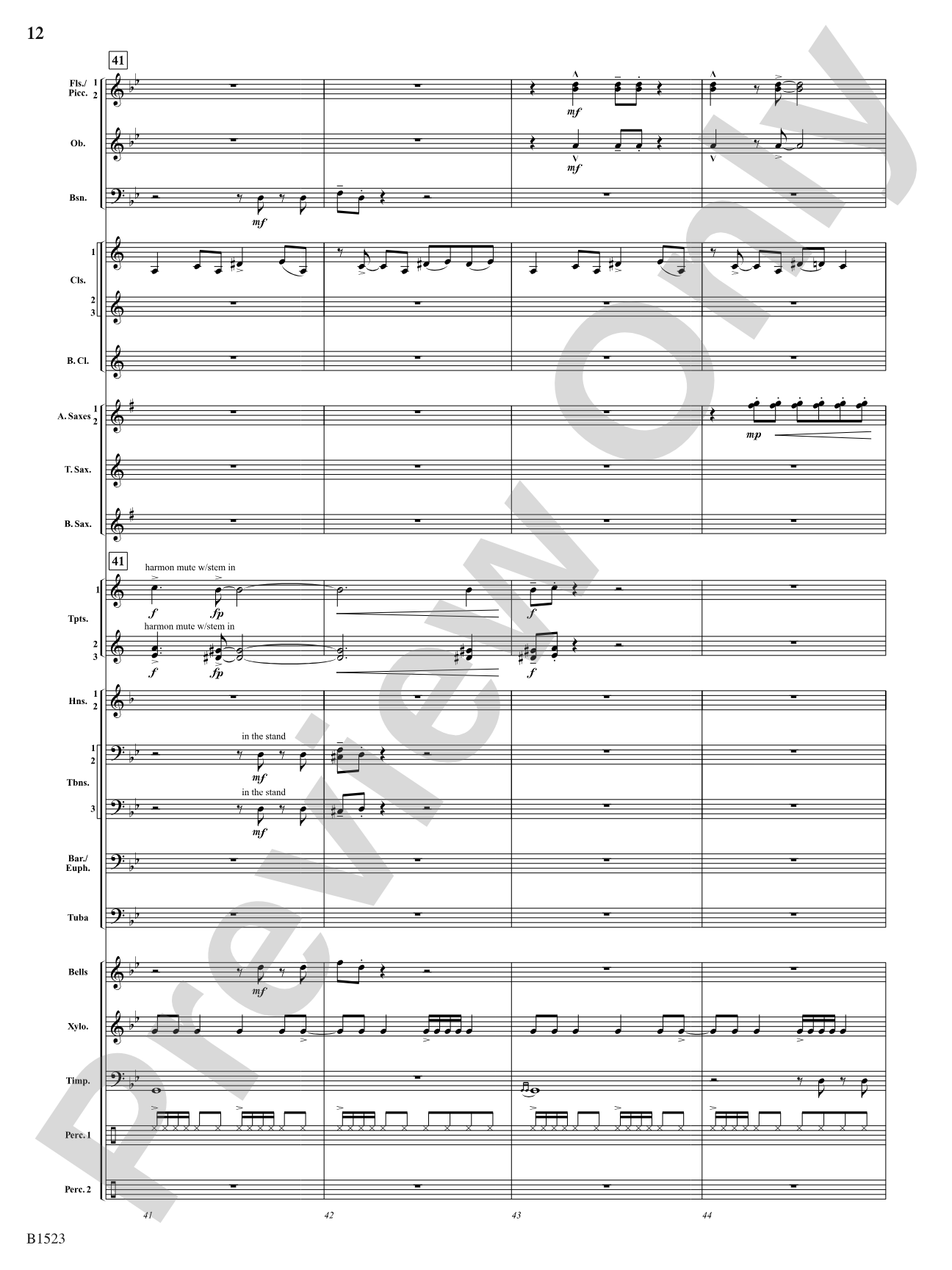 Spyscape: Concert Band Conductor Score & Parts