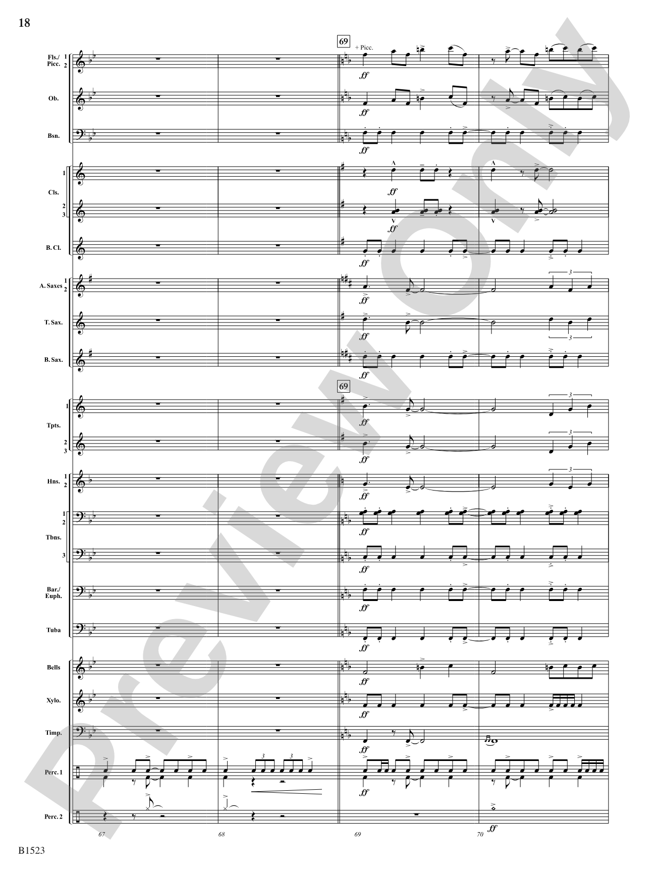 Spyscape: Concert Band Conductor Score & Parts