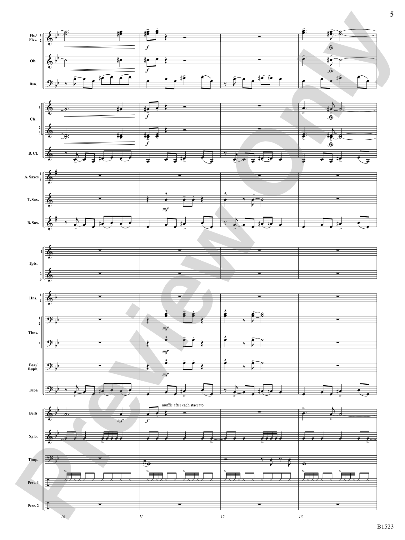 Spyscape: Concert Band Conductor Score & Parts
