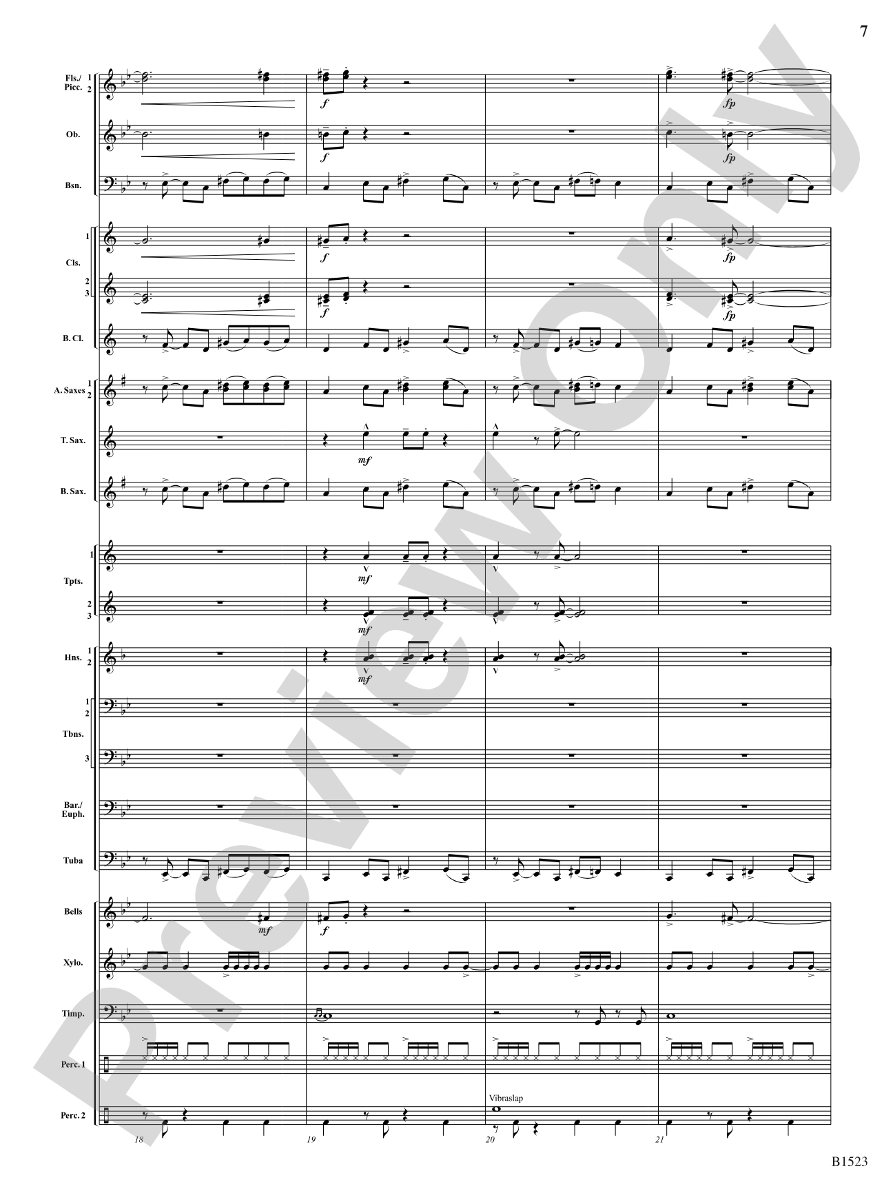 Spyscape: Concert Band Conductor Score & Parts
