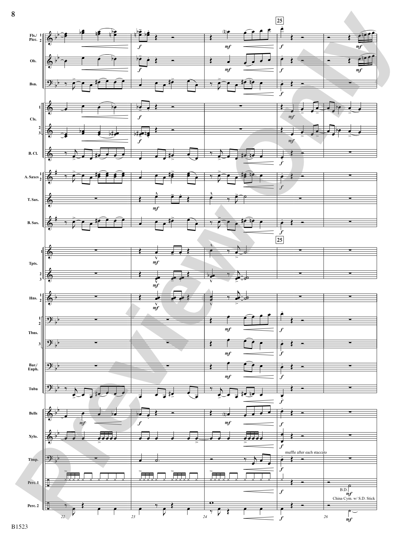 Spyscape: Concert Band Conductor Score & Parts