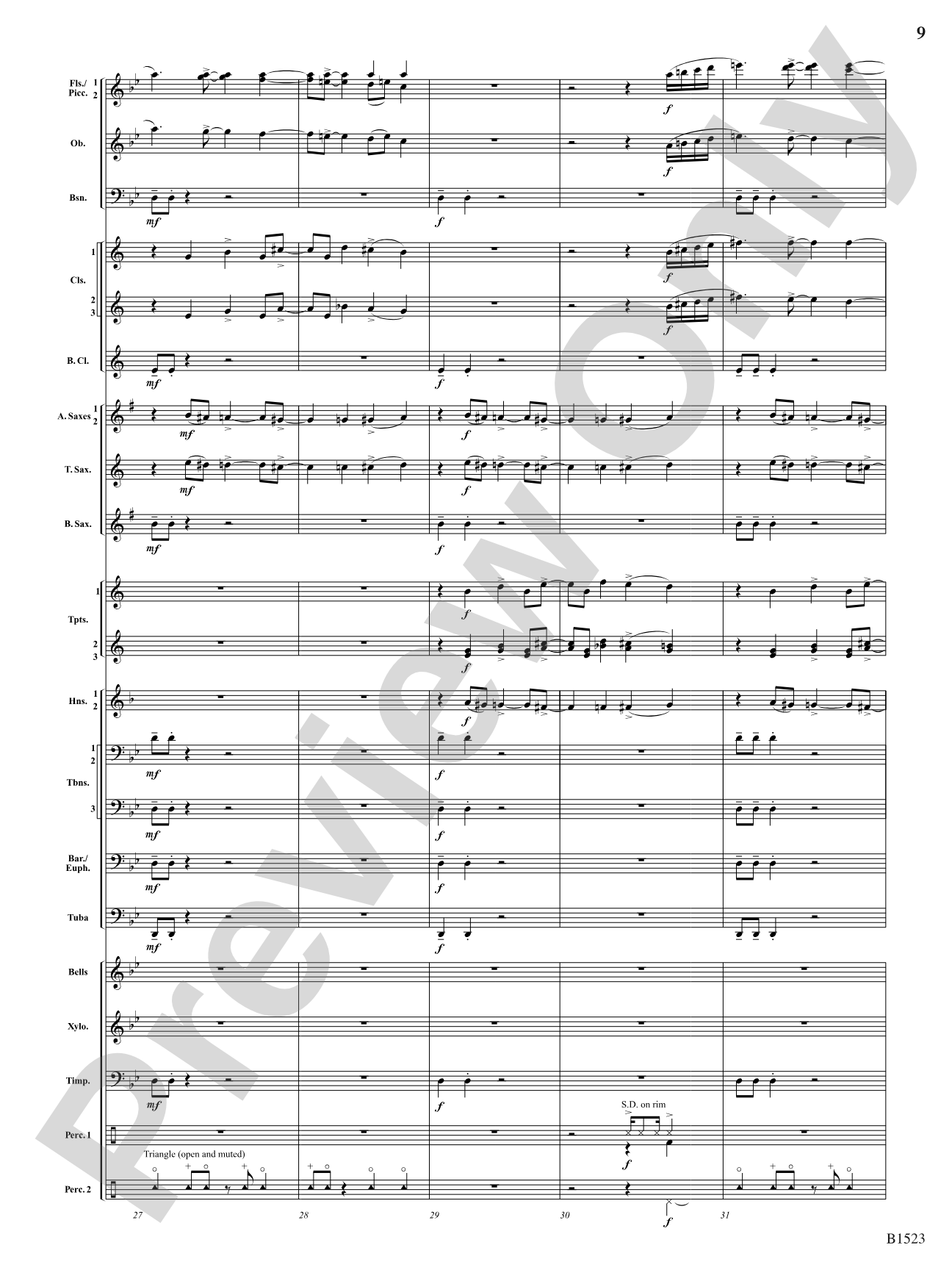 Spyscape: Concert Band Conductor Score & Parts