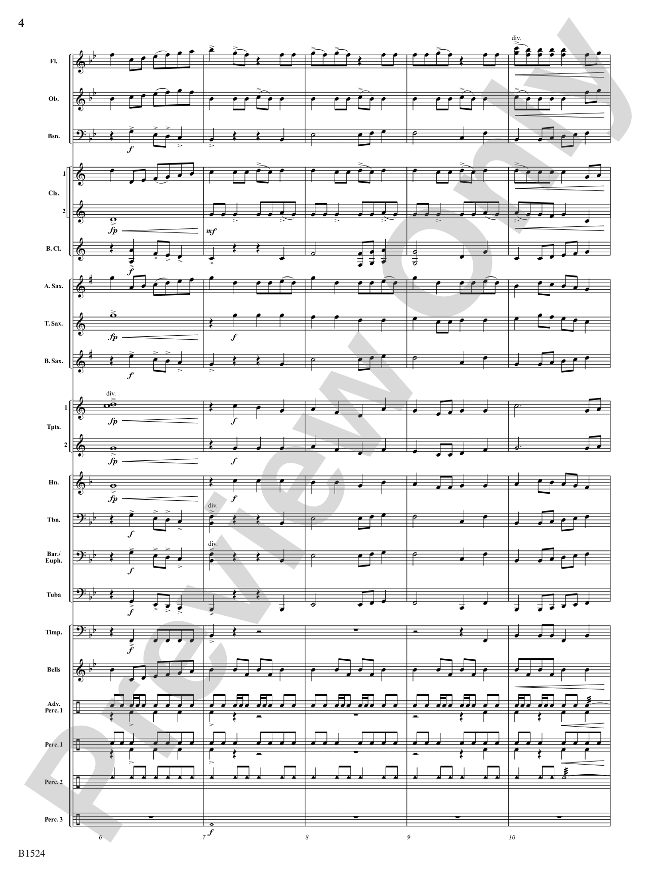 Heroes Triumphant: Concert Band Conductor Score & Parts