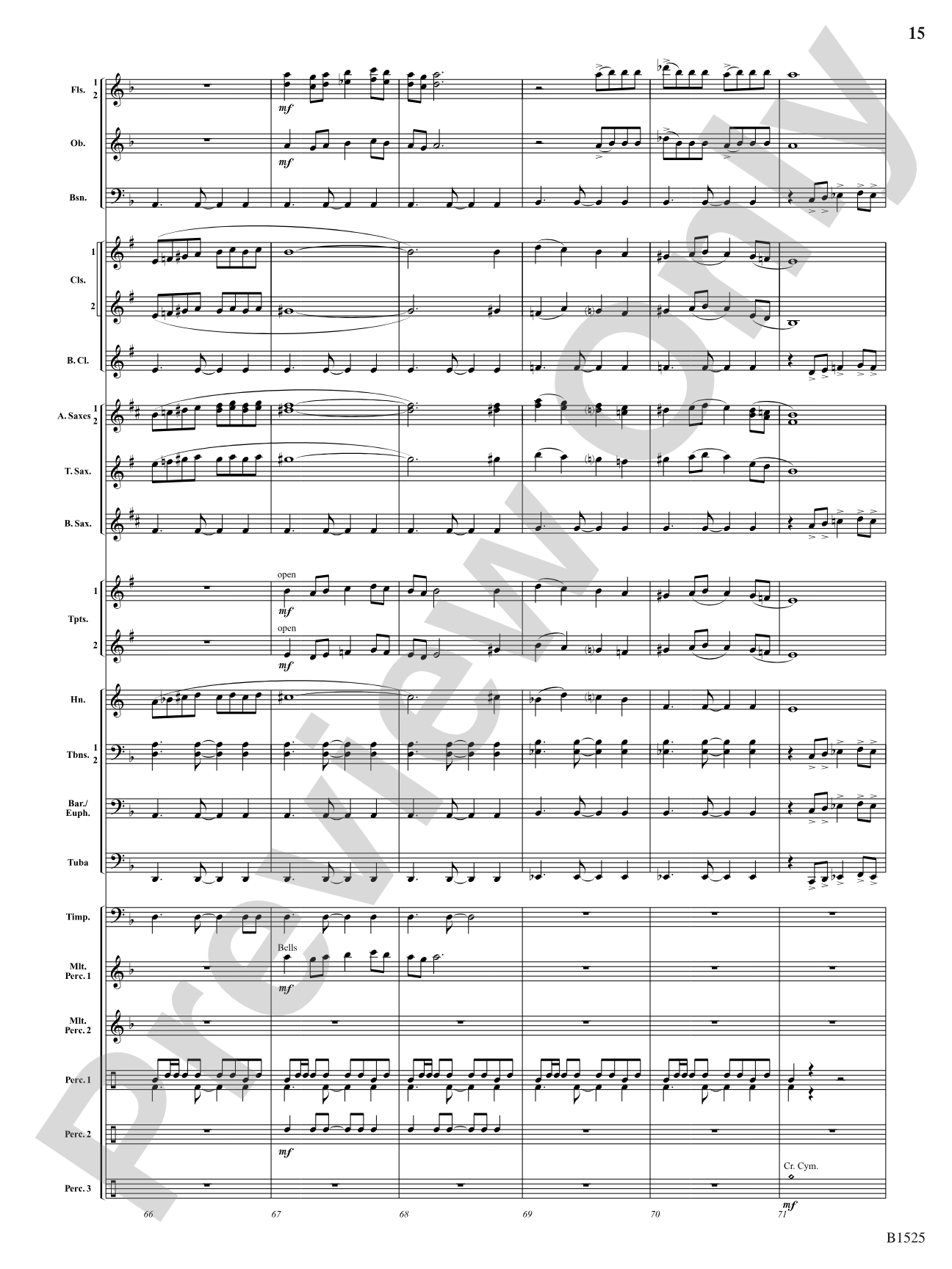 Sun Cycles: Concert Band Conductor Score & Parts