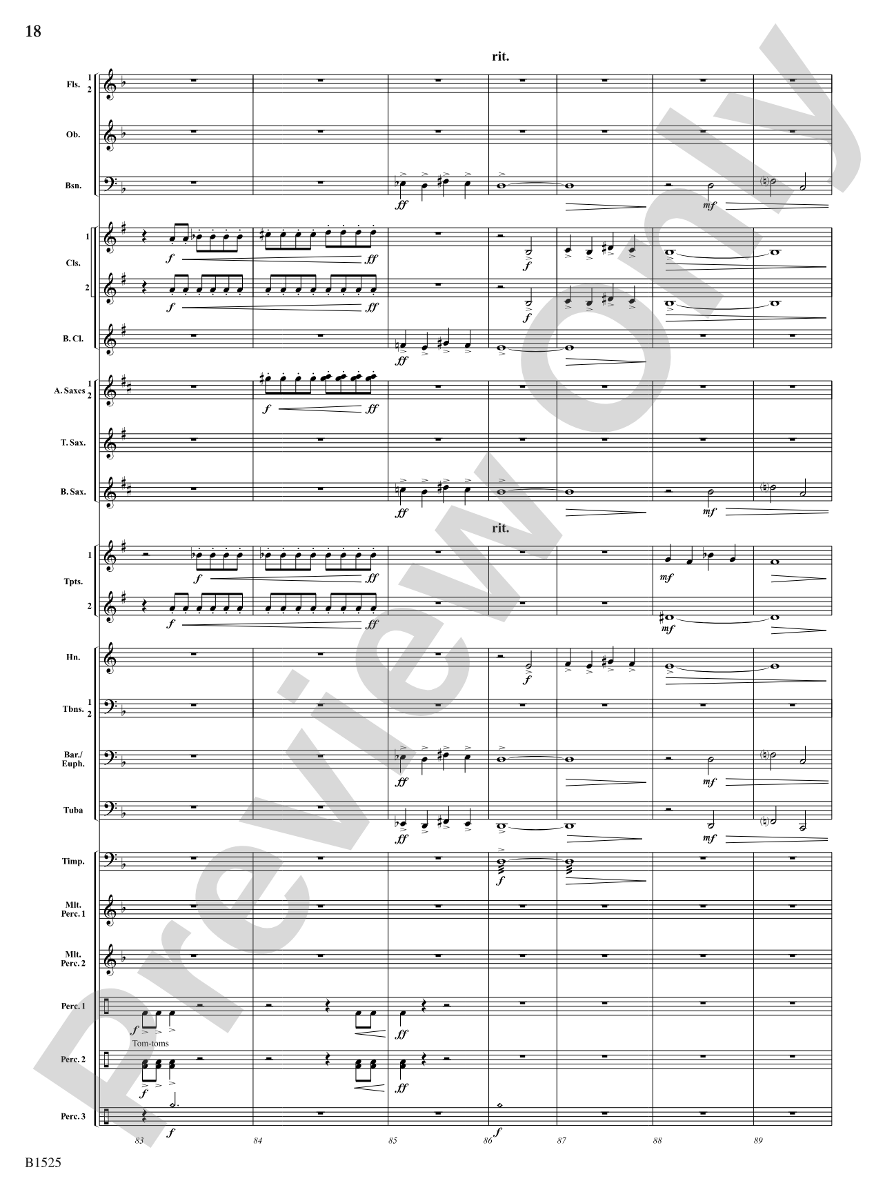 Sun Cycles: Concert Band Conductor Score & Parts