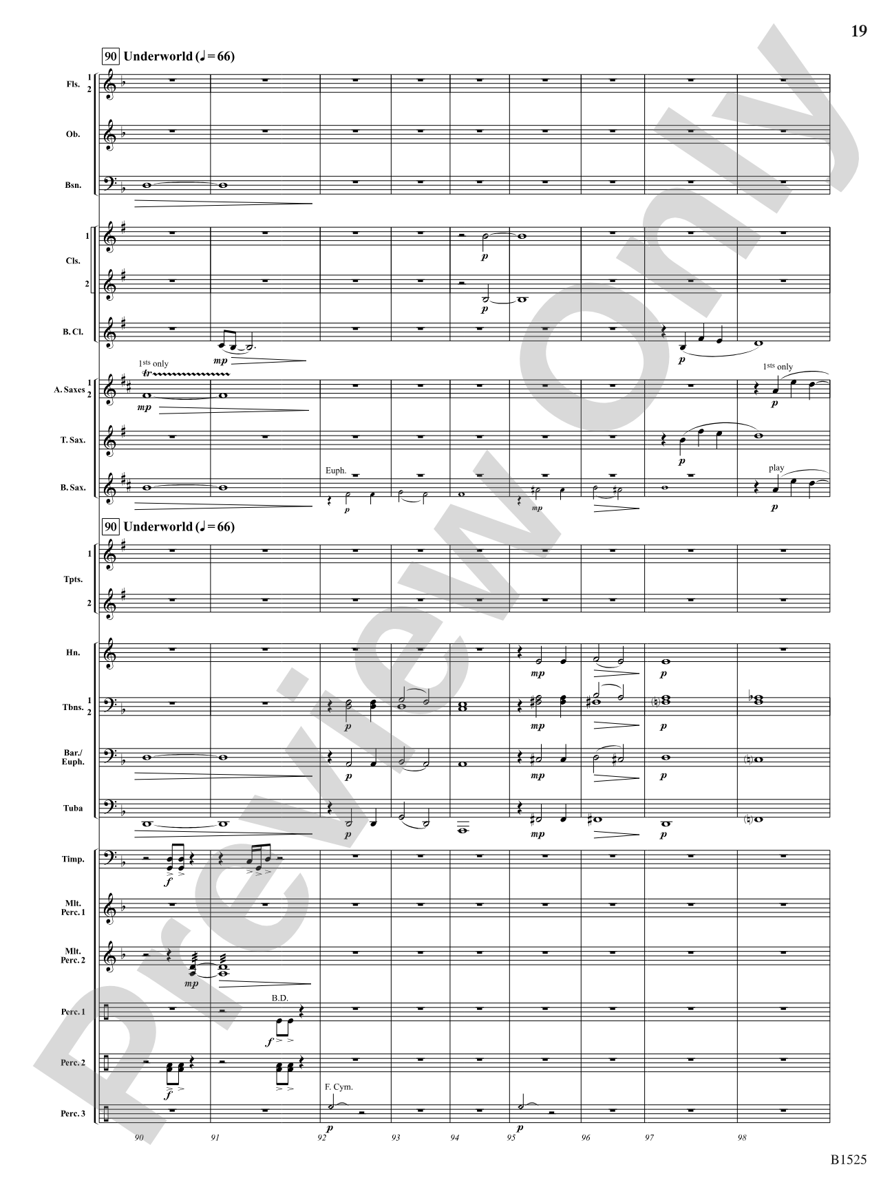 Sun Cycles: Concert Band Conductor Score & Parts