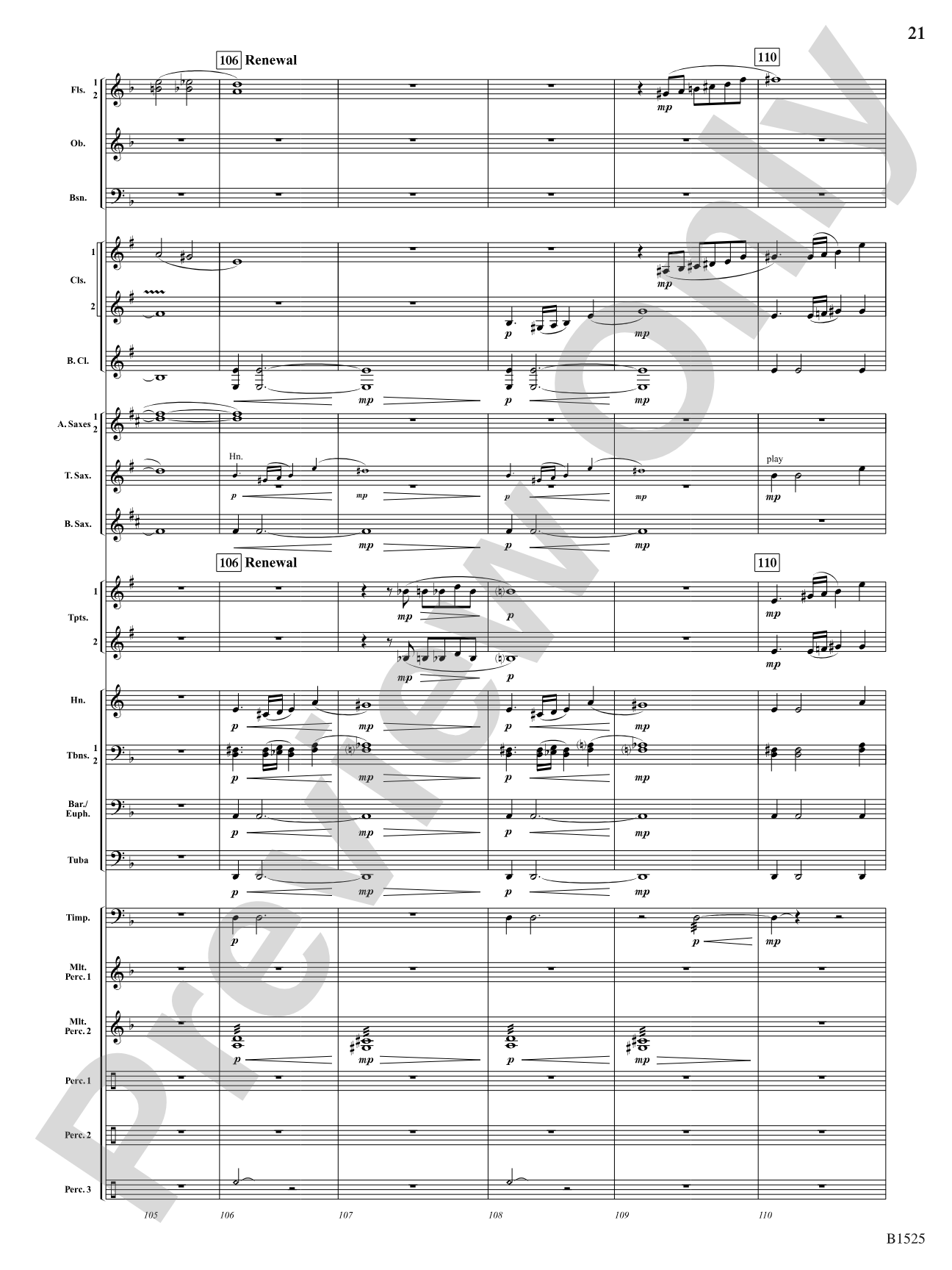 Sun Cycles: Concert Band Conductor Score & Parts