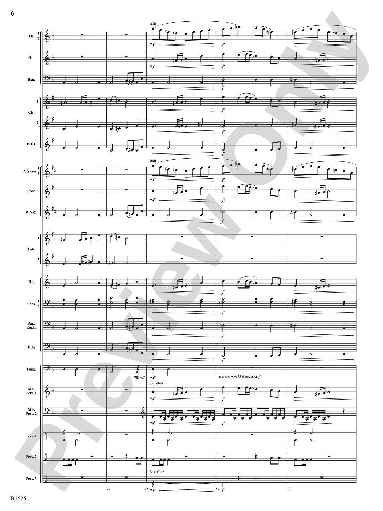 Sun Cycles: Concert Band Conductor Score & Parts