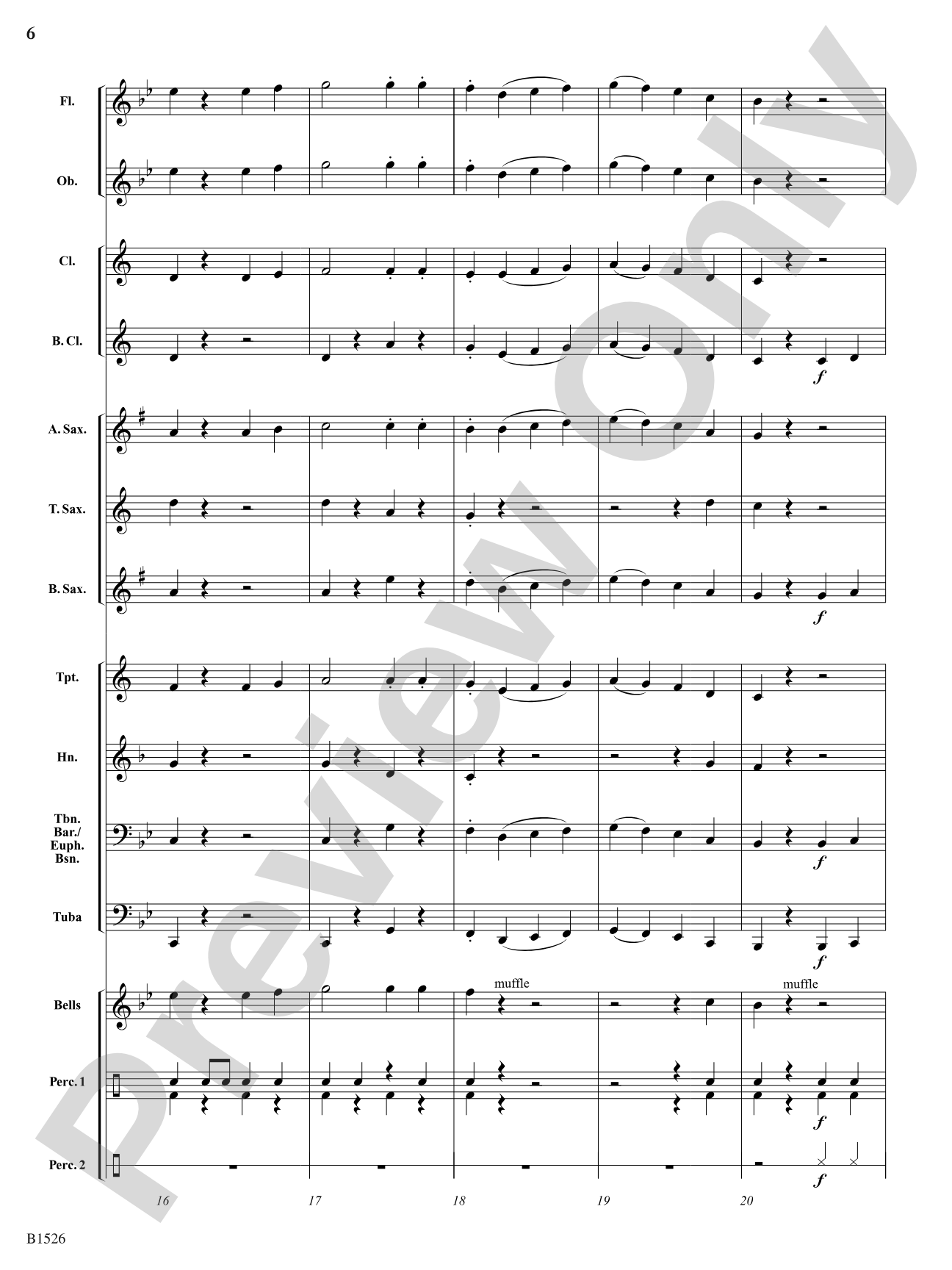 Sousa's Cadets: Concert Band Conductor Score & Parts