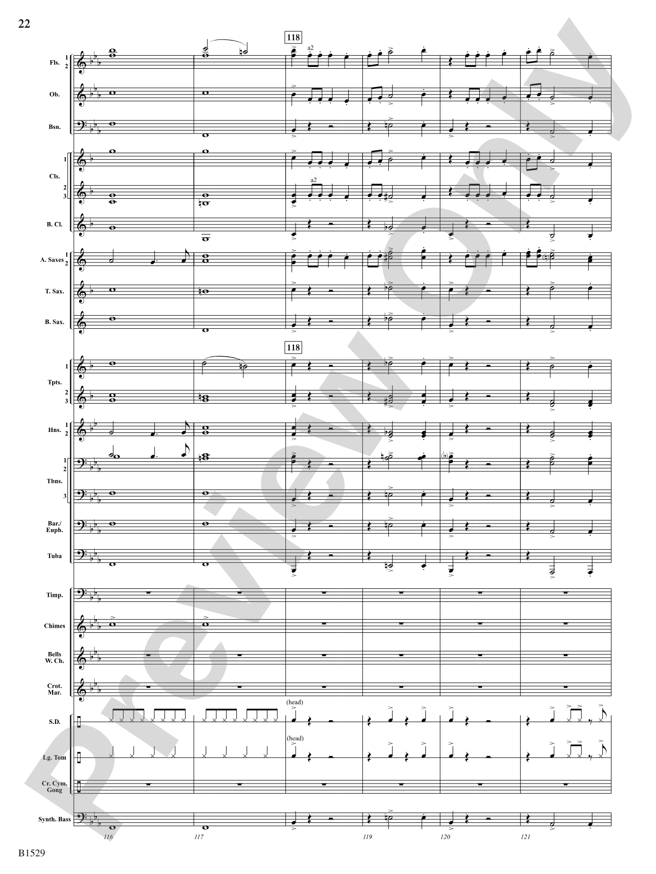 Caliber: Concert Band Conductor Score & Parts