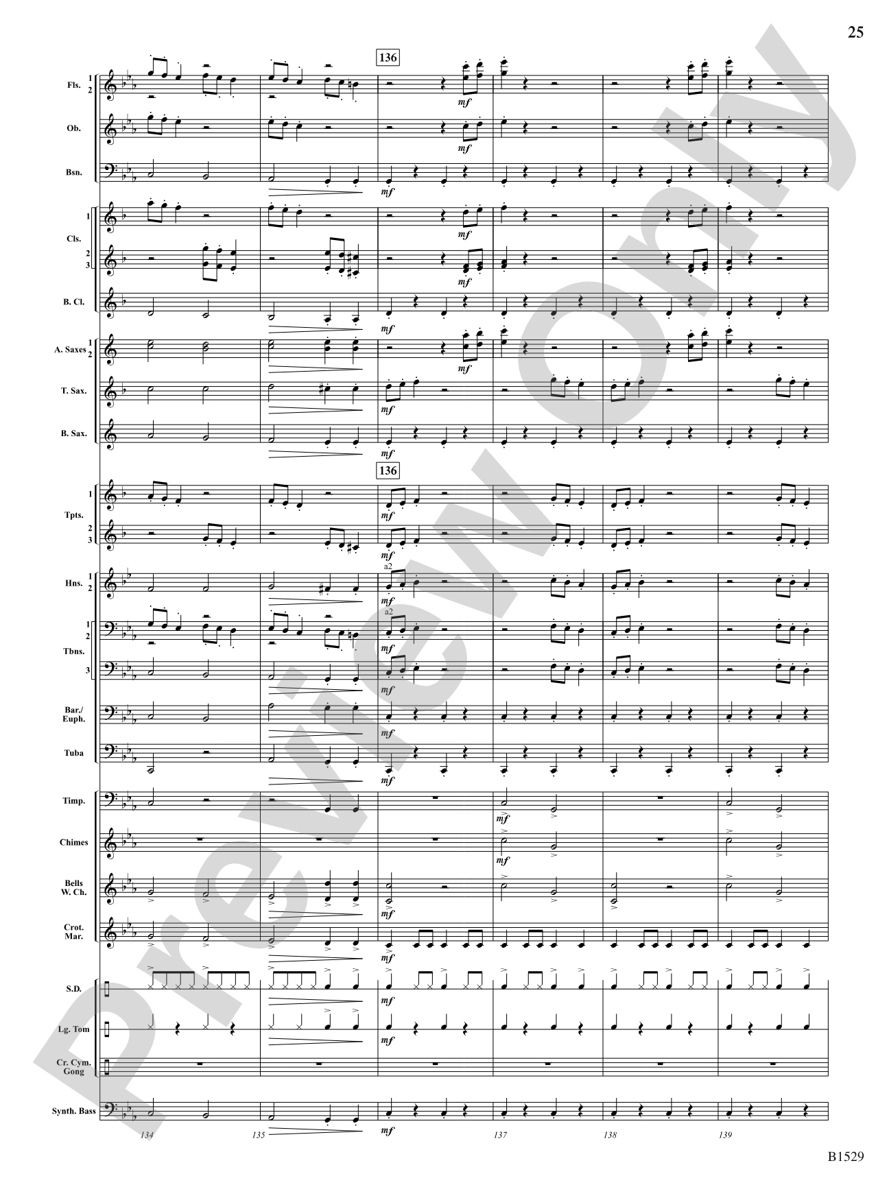 Caliber: Concert Band Conductor Score & Parts