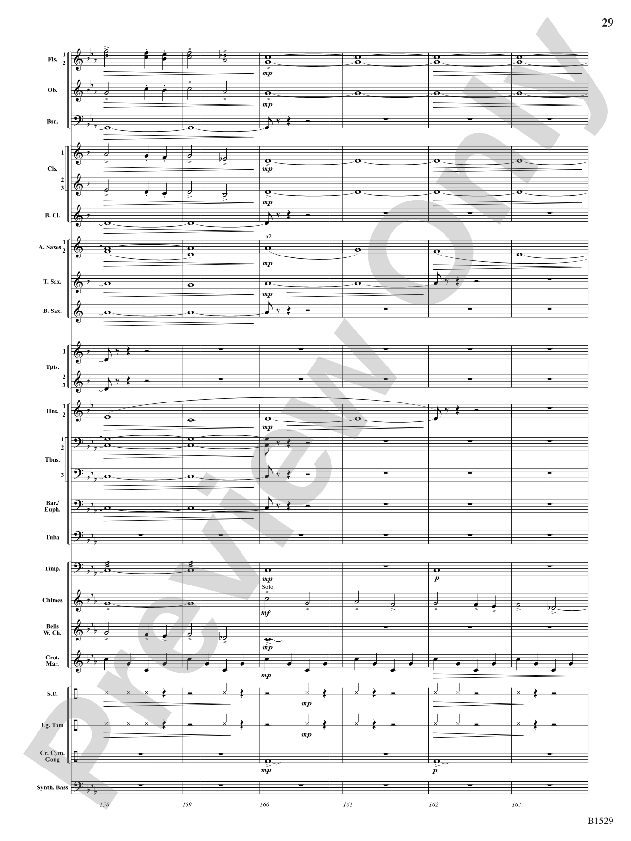 Caliber: Concert Band Conductor Score & Parts