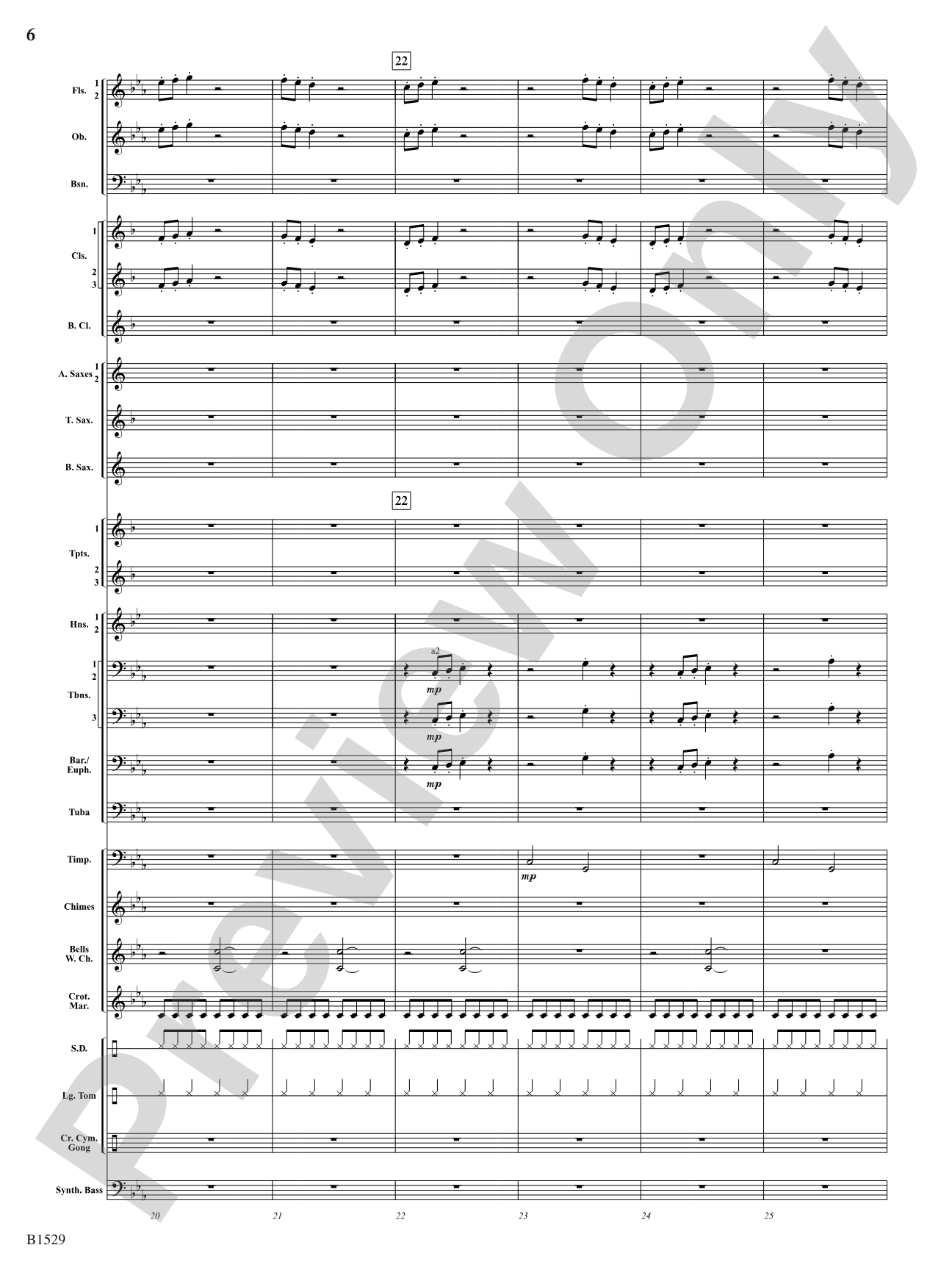 Caliber: Concert Band Conductor Score & Parts