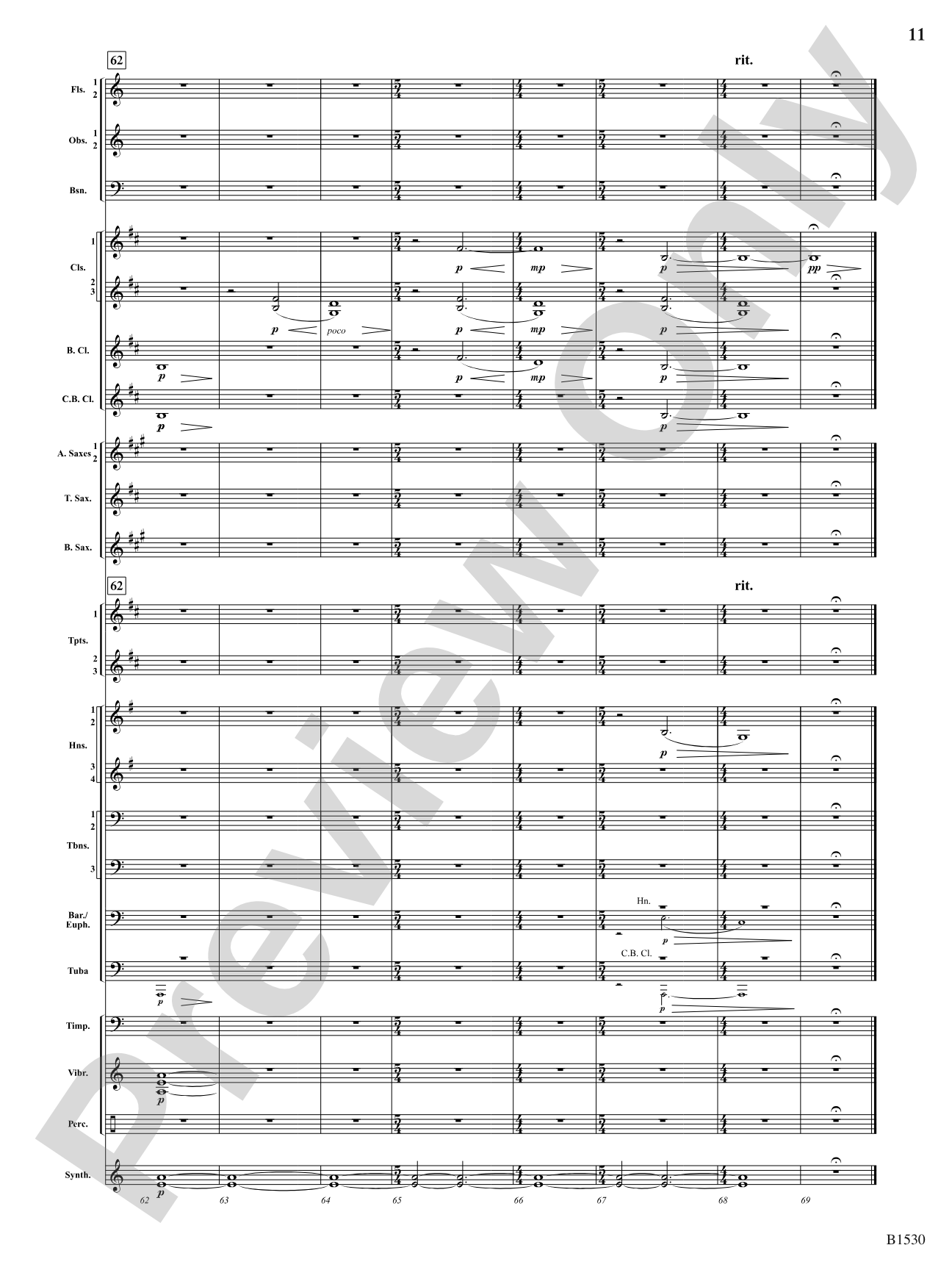 Still: Concert Band Conductor Score & Parts