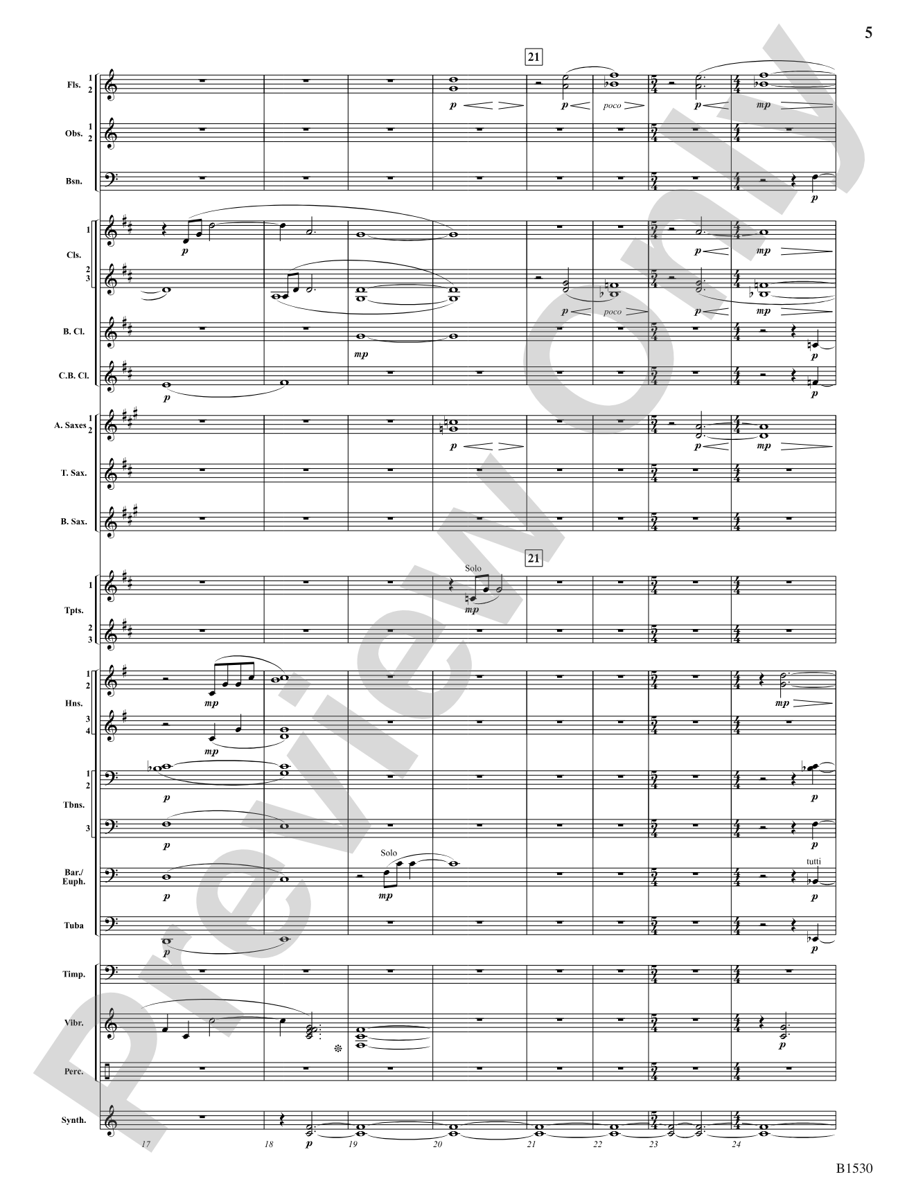 Still: Concert Band Conductor Score & Parts