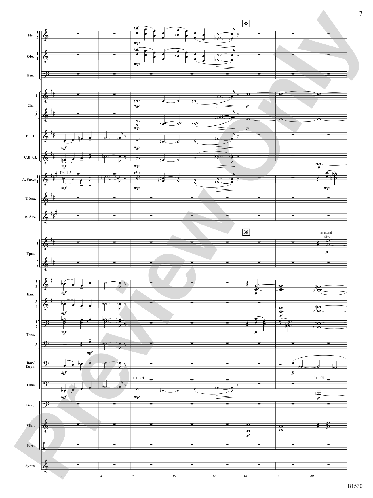 Still: Concert Band Conductor Score & Parts