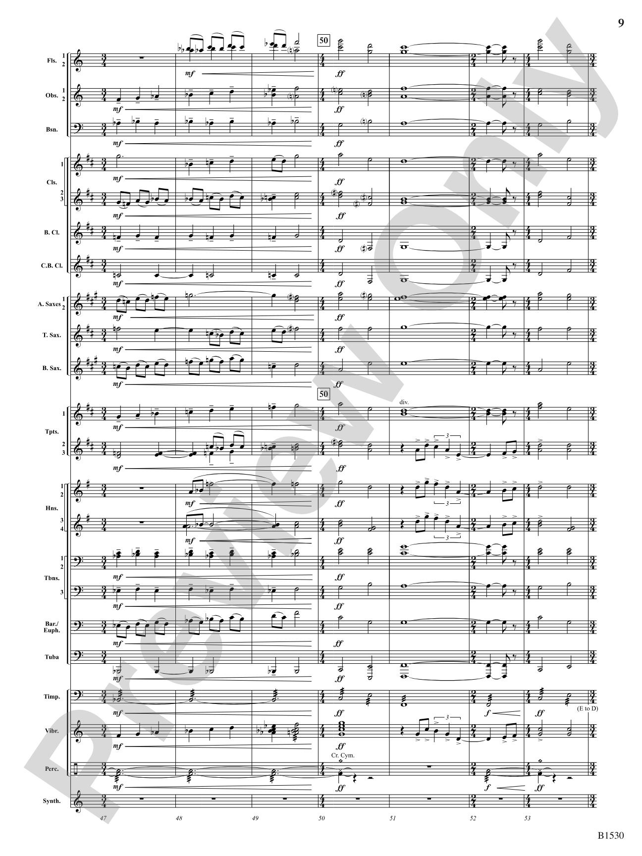 Still: Concert Band Conductor Score & Parts
