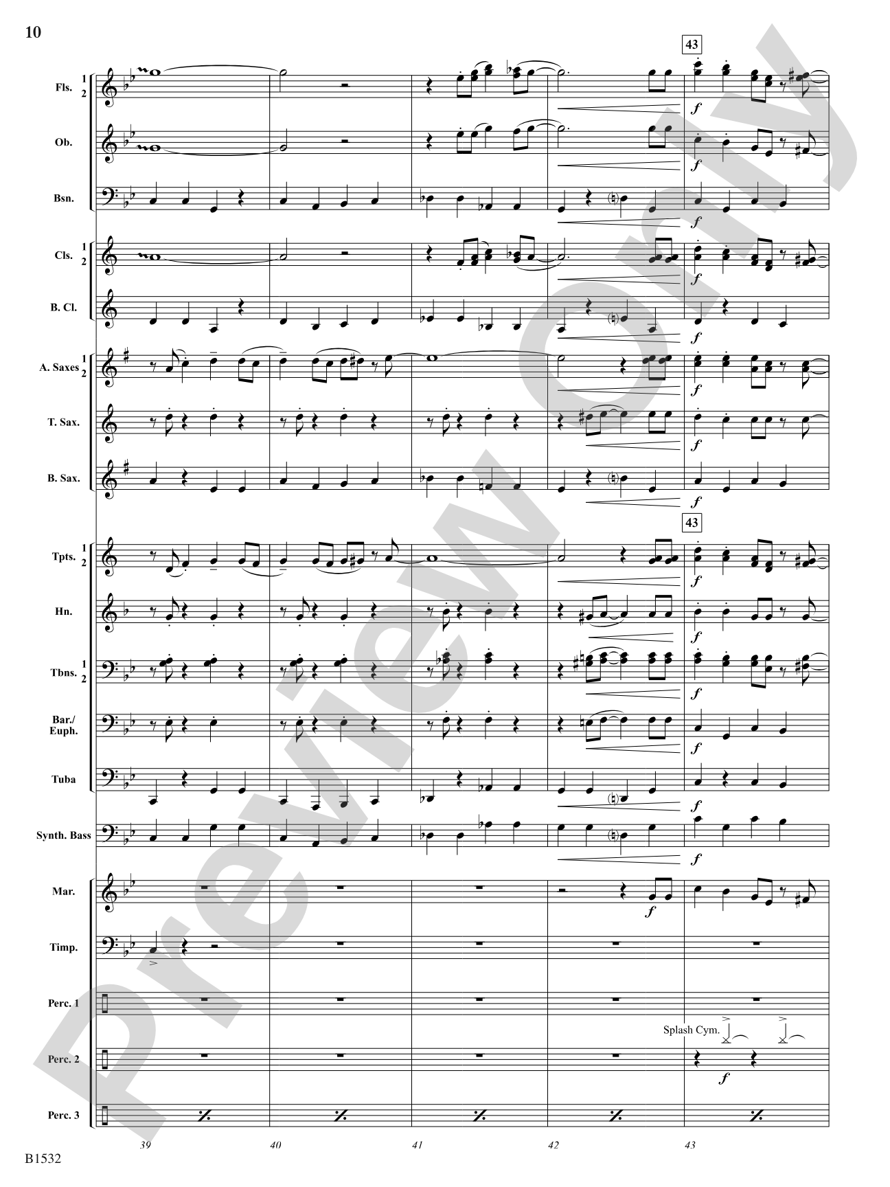 Harlequin Dance: Concert Band Conductor Score & Parts