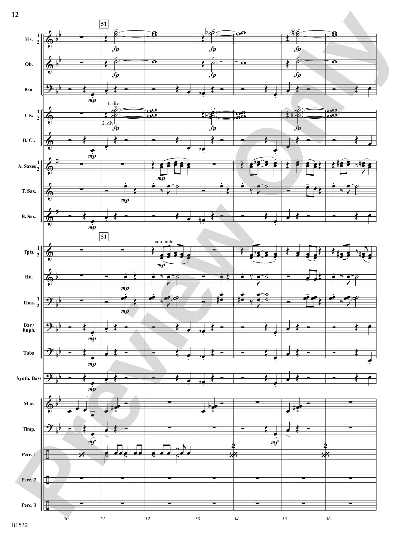 Harlequin Dance: Concert Band Conductor Score & Parts