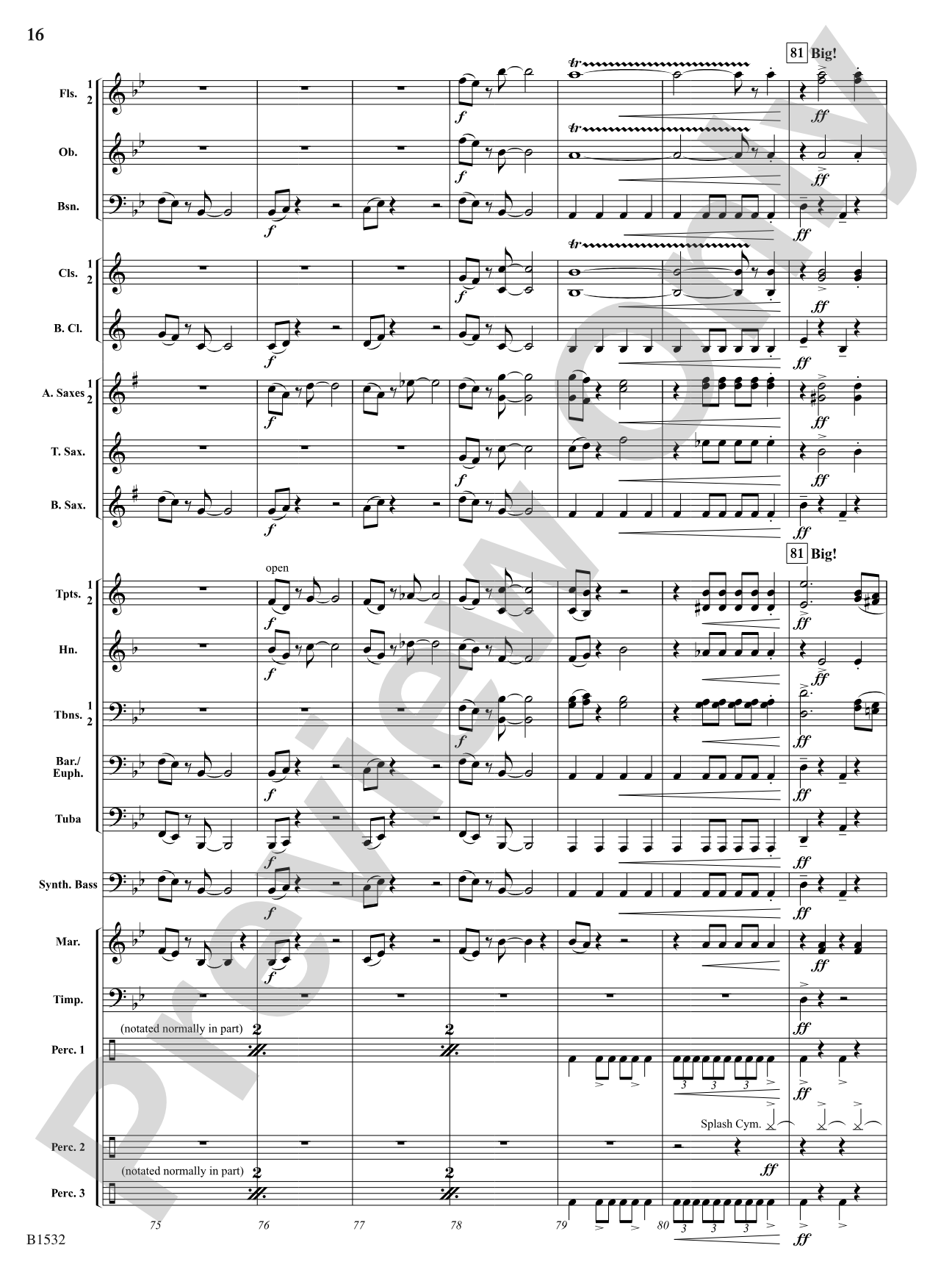 Harlequin Dance: Concert Band Conductor Score & Parts