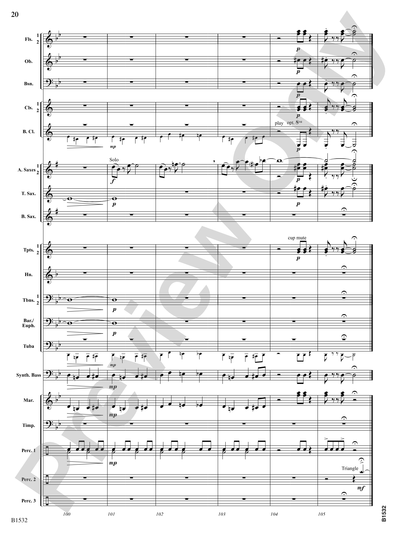Harlequin Dance: Concert Band Conductor Score & Parts