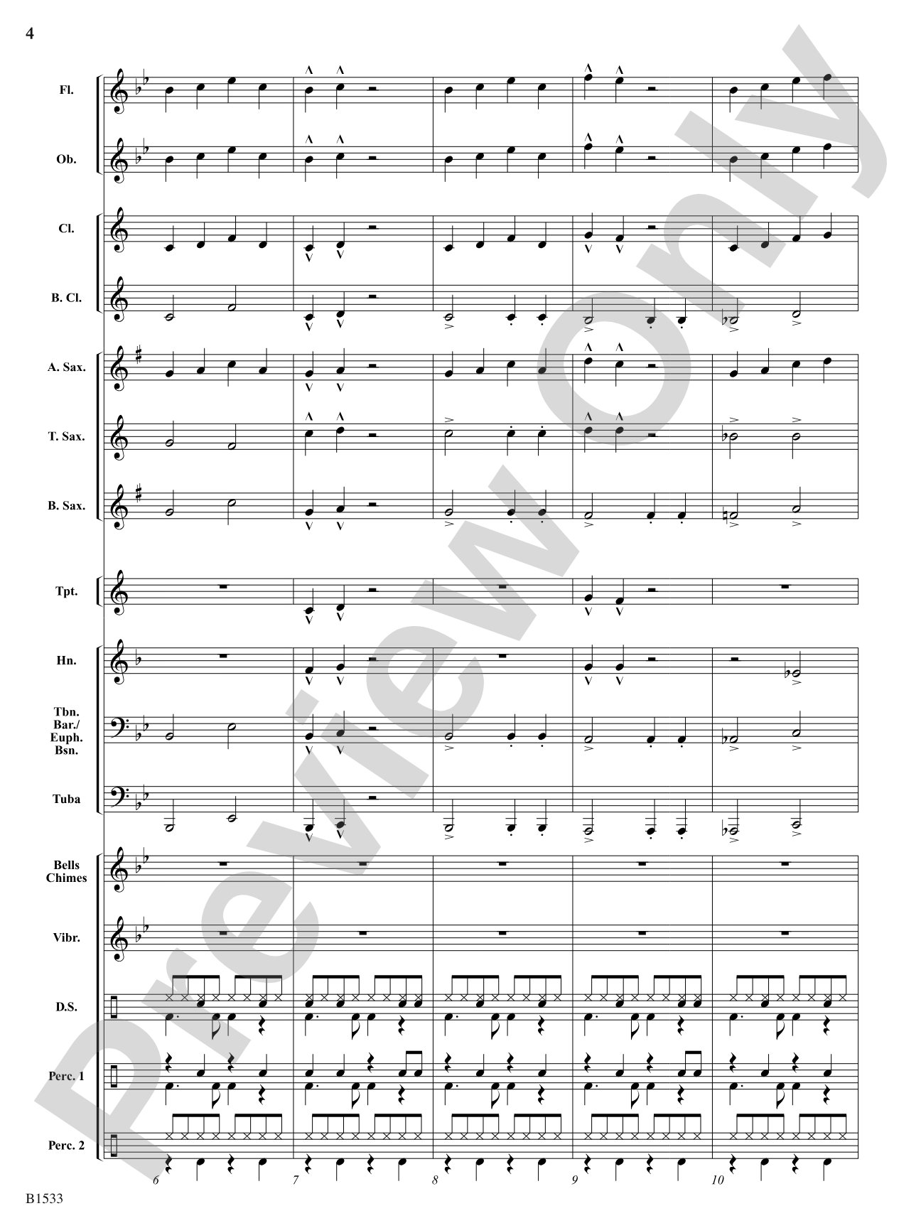 Reason to Rock: Concert Band Conductor Score & Parts
