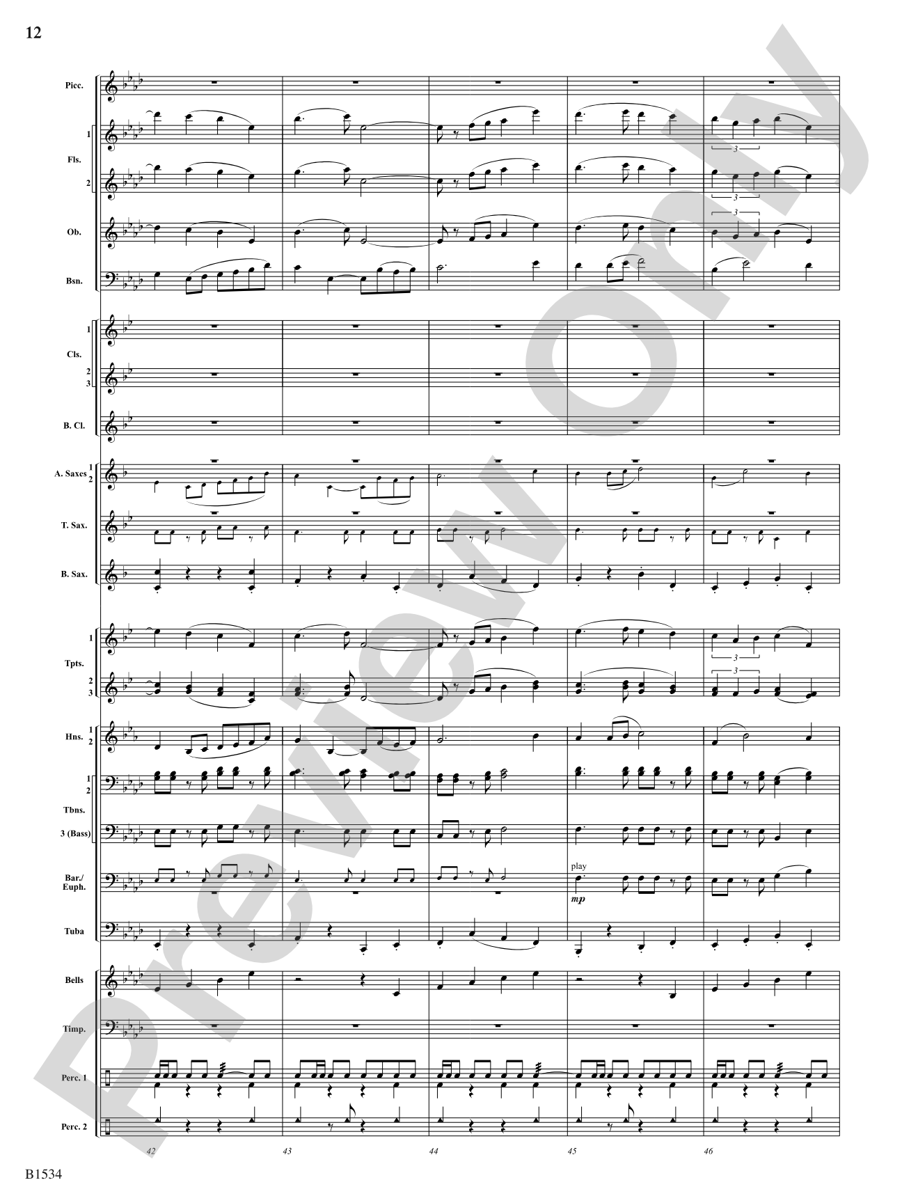 Carnegie Anthem: Concert Band Conductor Score & Parts